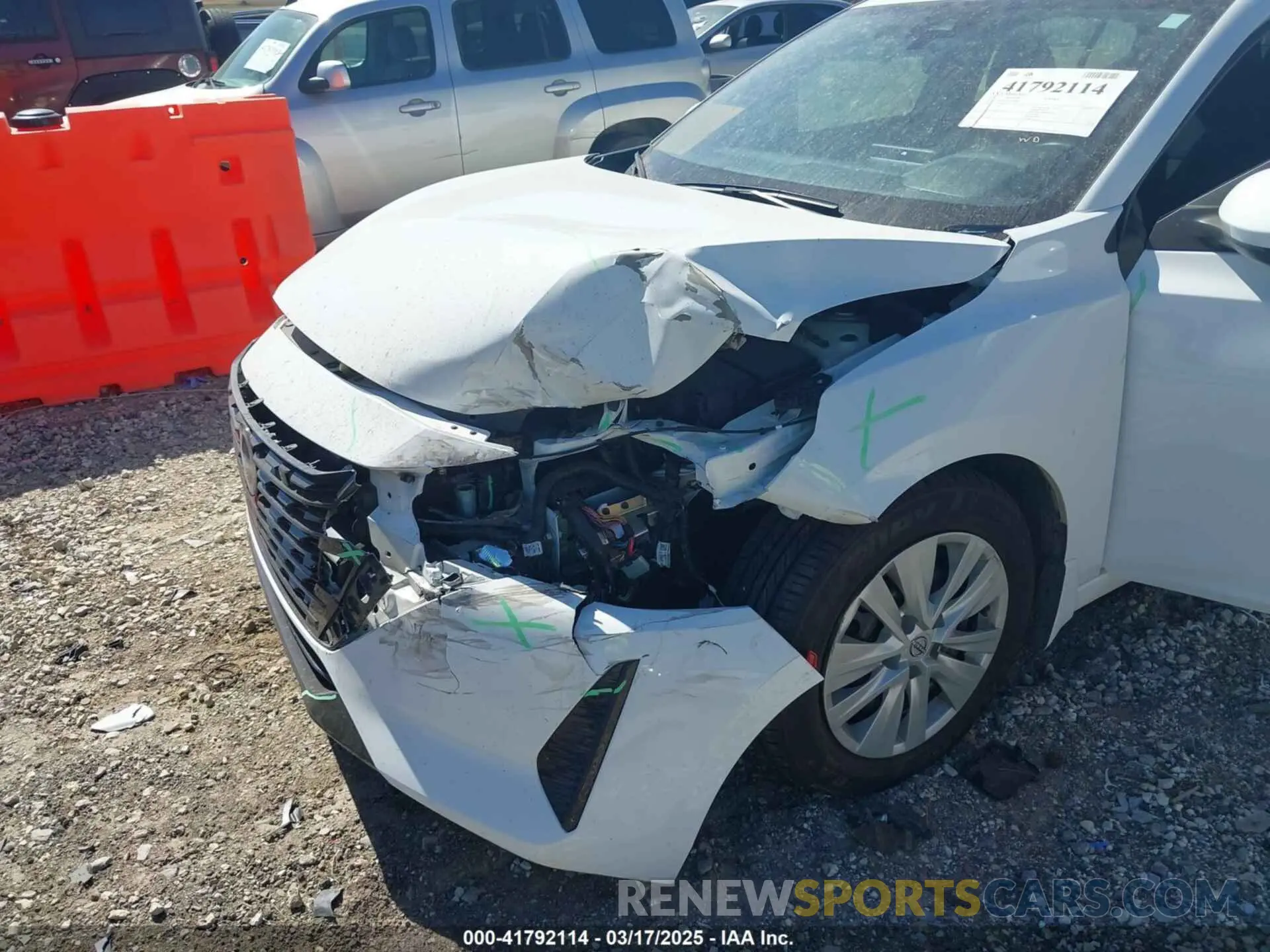 6 Photograph of a damaged car 3N1AB8BV4RY249039 NISSAN SENTRA 2024
