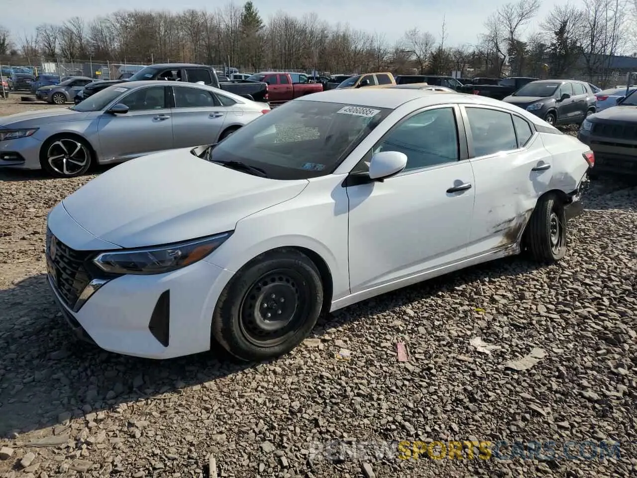 1 Photograph of a damaged car 3N1AB8BV4RY288620 NISSAN SENTRA 2024
