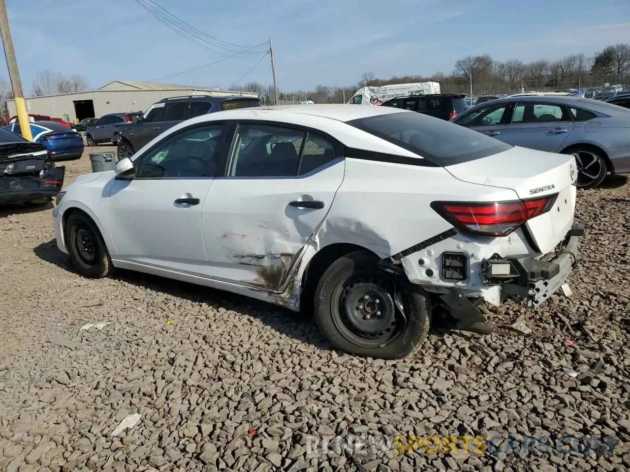 2 Photograph of a damaged car 3N1AB8BV4RY288620 NISSAN SENTRA 2024