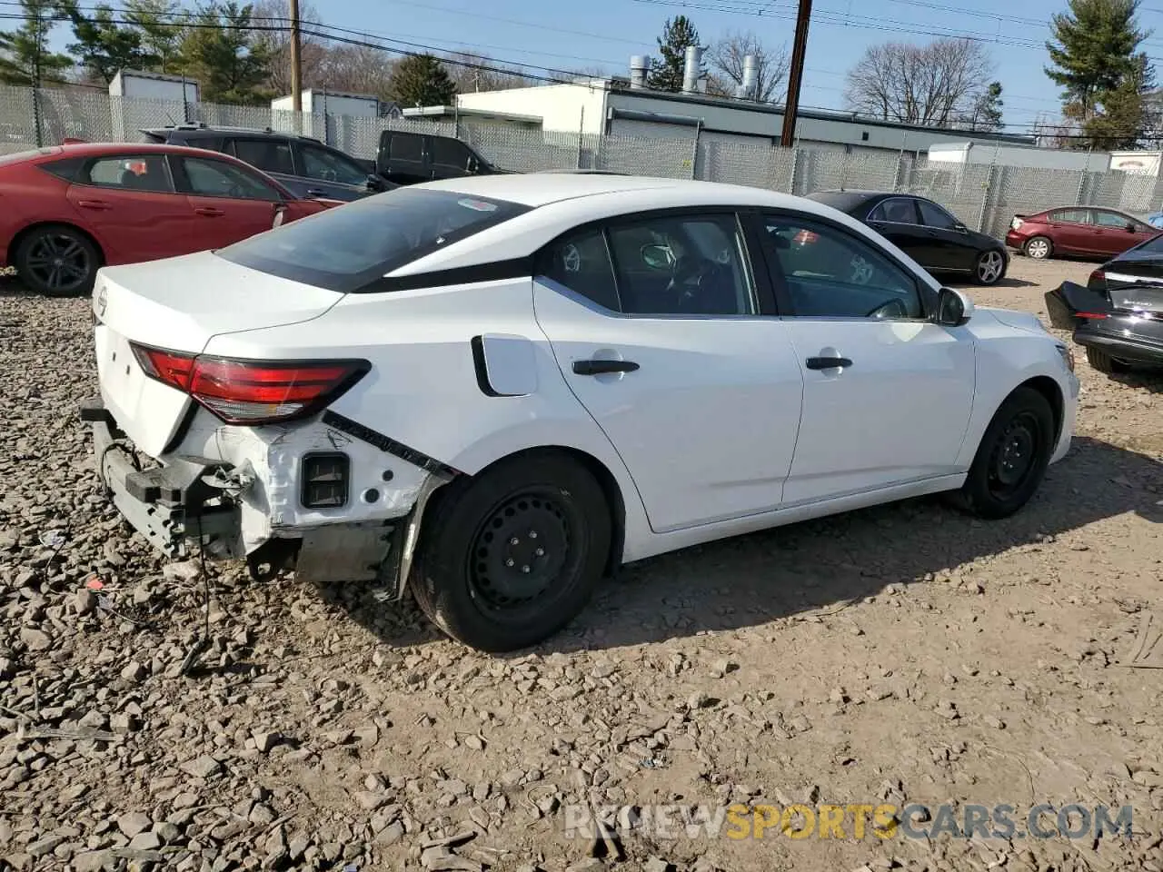 3 Photograph of a damaged car 3N1AB8BV4RY288620 NISSAN SENTRA 2024