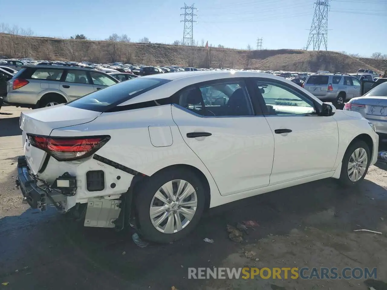 3 Photograph of a damaged car 3N1AB8BV4RY335578 NISSAN SENTRA 2024