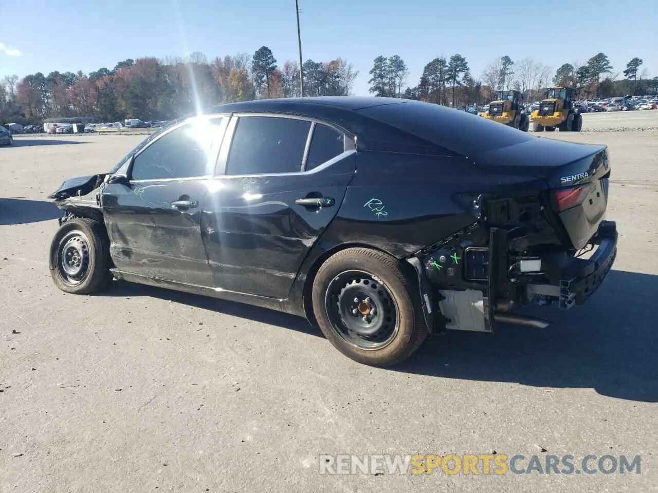 2 Photograph of a damaged car 3N1AB8BV4RY377037 NISSAN SENTRA 2024