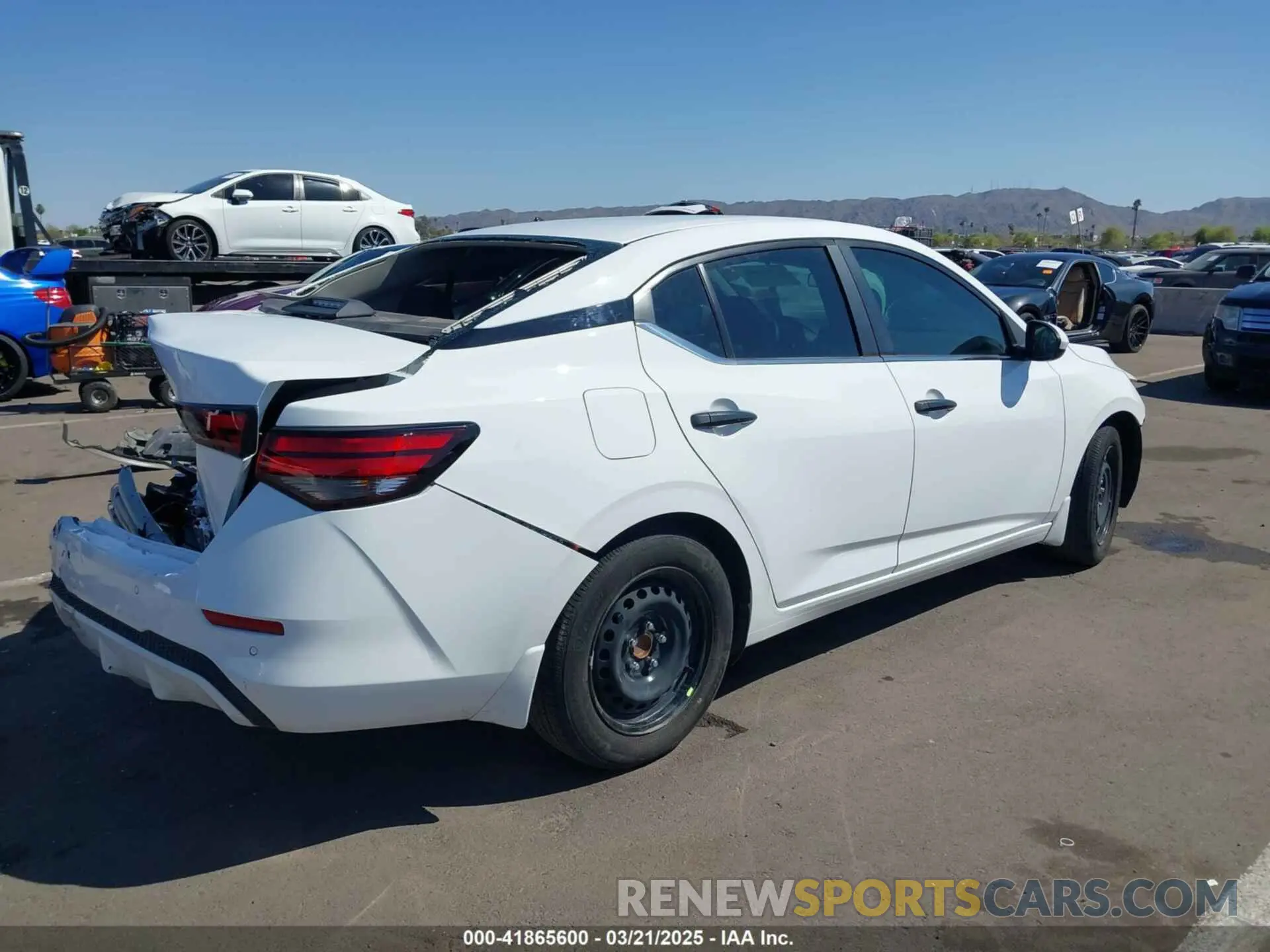 4 Photograph of a damaged car 3N1AB8BV5RY226580 NISSAN SENTRA 2024