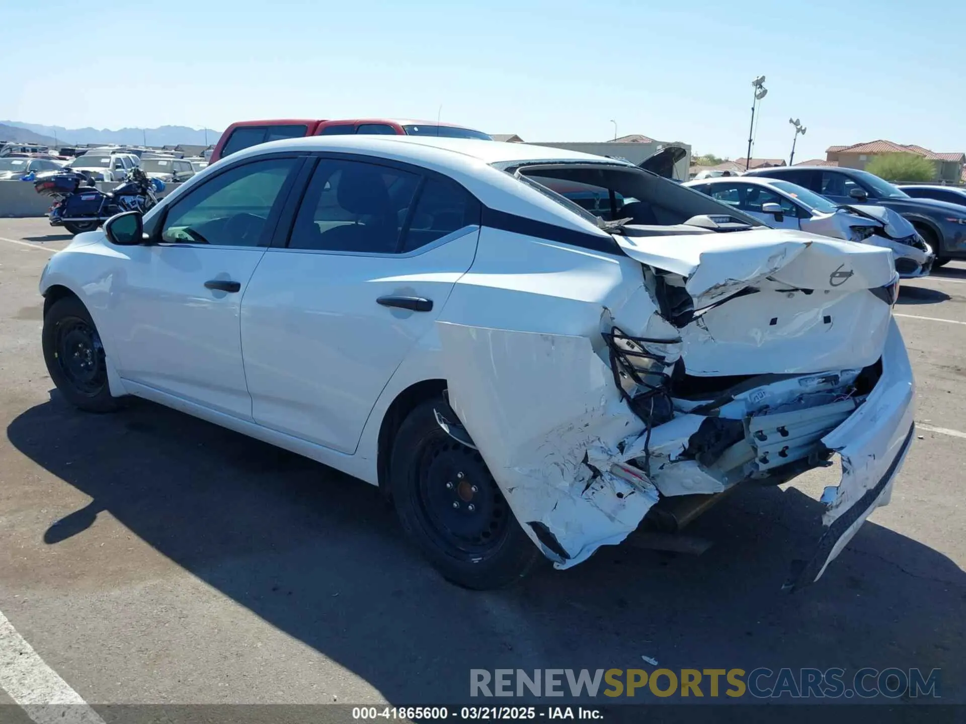 6 Photograph of a damaged car 3N1AB8BV5RY226580 NISSAN SENTRA 2024