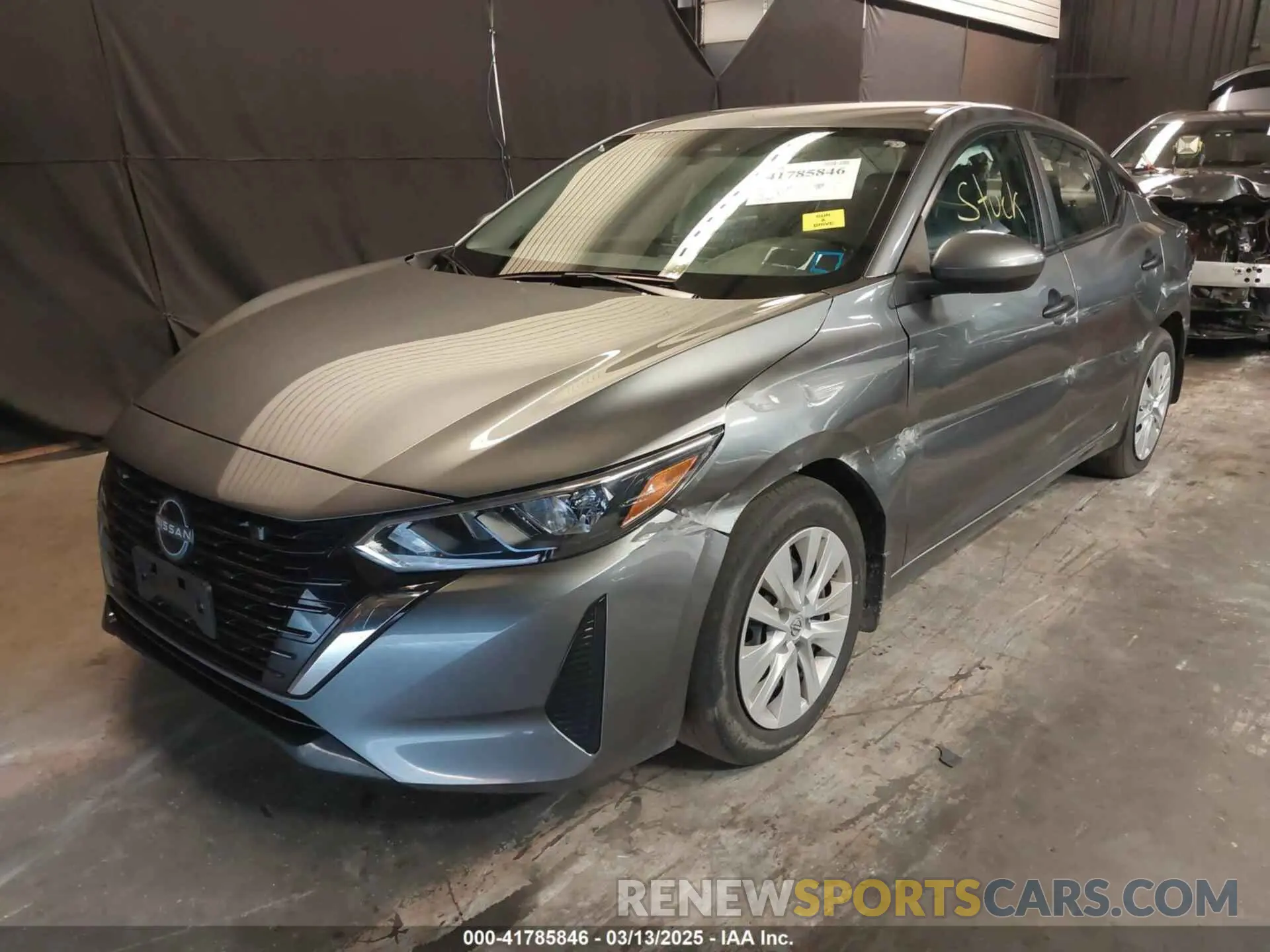 2 Photograph of a damaged car 3N1AB8BV5RY233271 NISSAN SENTRA 2024
