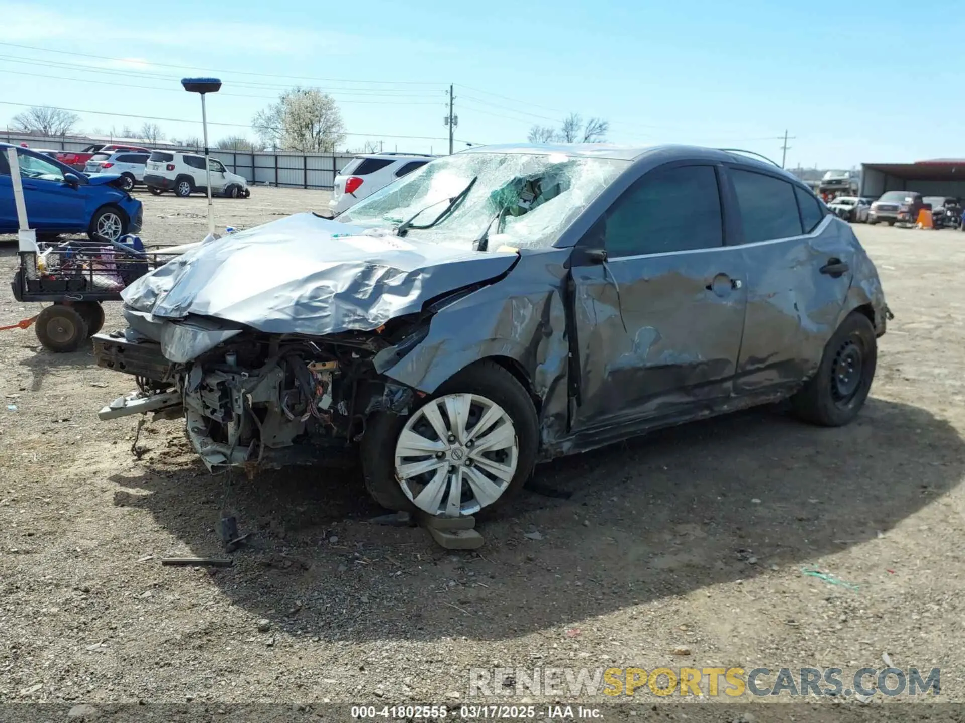 2 Photograph of a damaged car 3N1AB8BV5RY238714 NISSAN SENTRA 2024