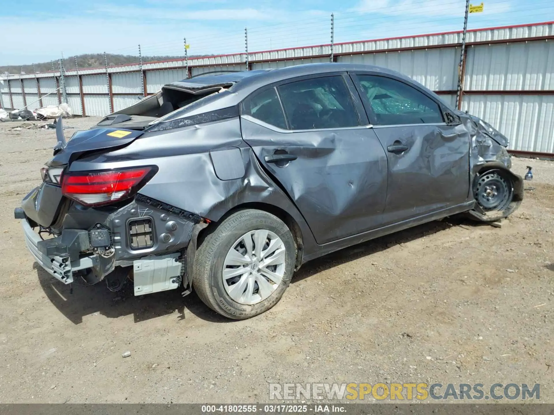 4 Photograph of a damaged car 3N1AB8BV5RY238714 NISSAN SENTRA 2024