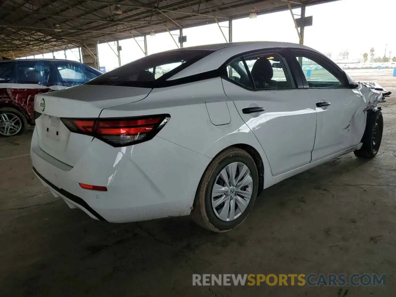 3 Photograph of a damaged car 3N1AB8BV5RY292658 NISSAN SENTRA 2024