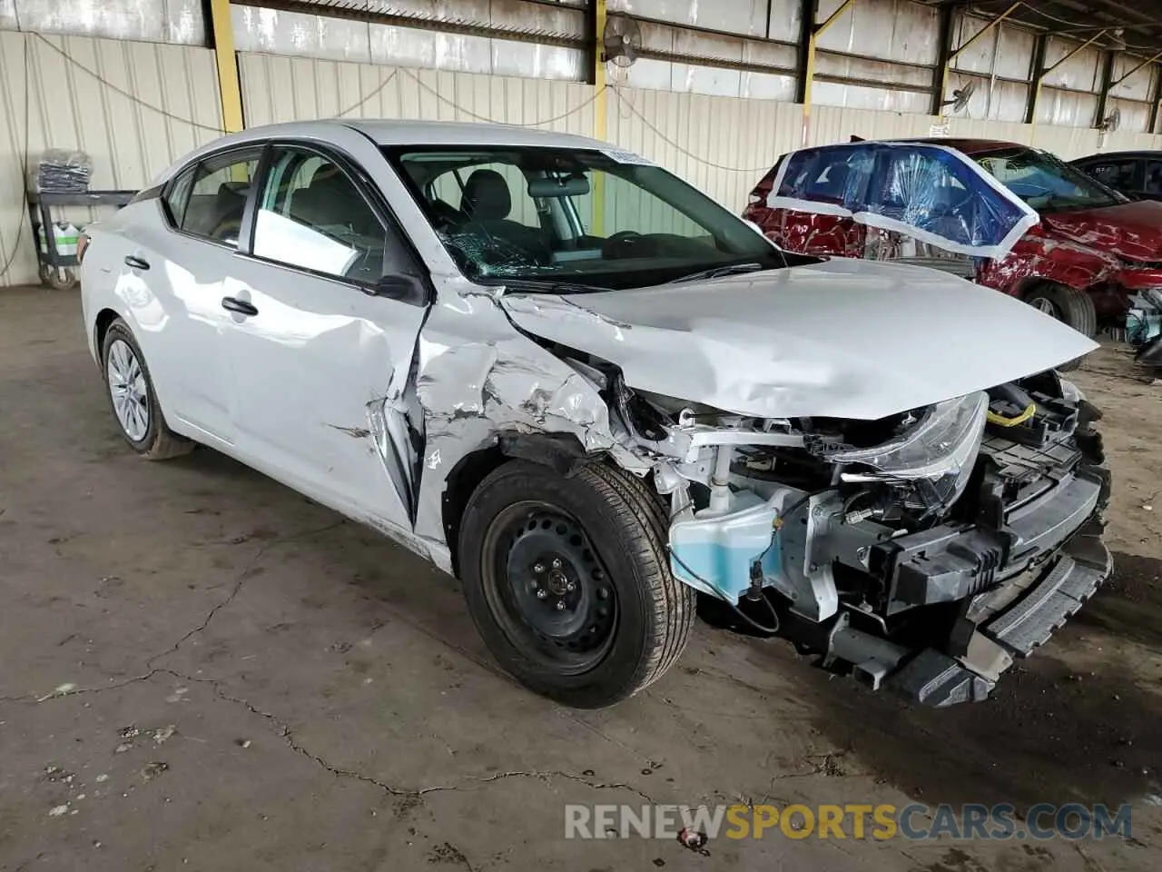 4 Photograph of a damaged car 3N1AB8BV5RY292658 NISSAN SENTRA 2024