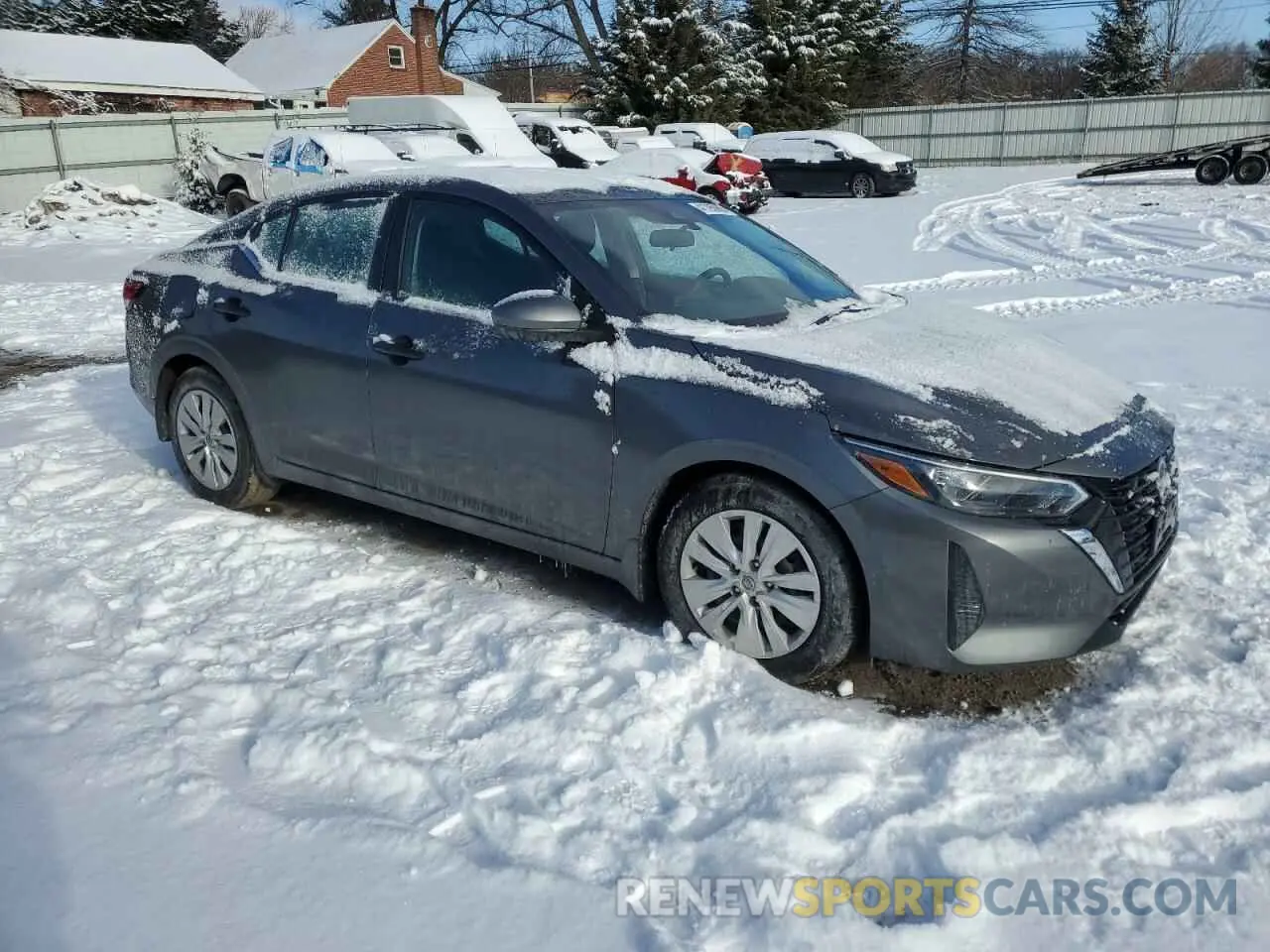4 Photograph of a damaged car 3N1AB8BV5RY292921 NISSAN SENTRA 2024