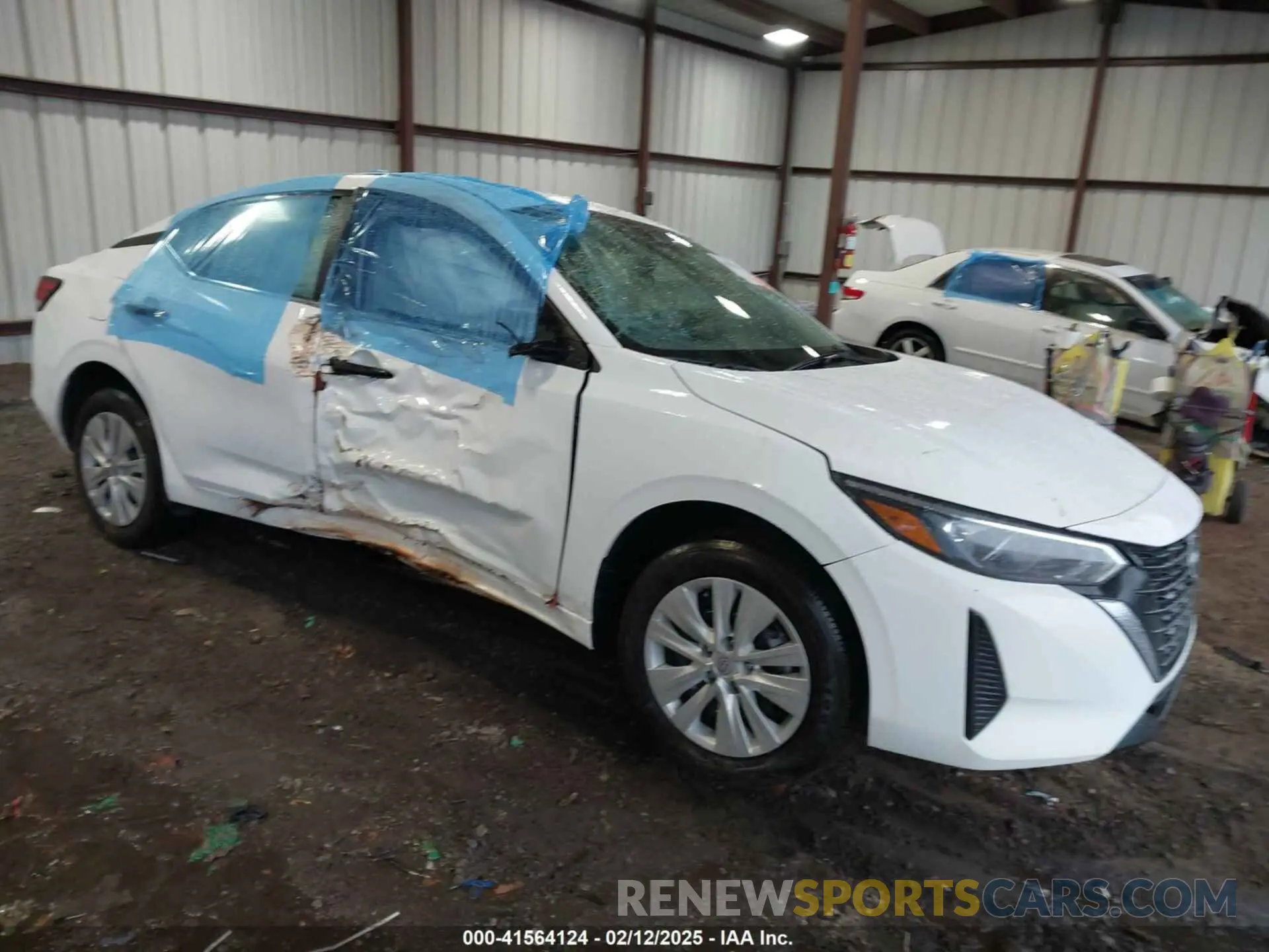 1 Photograph of a damaged car 3N1AB8BV5RY306543 NISSAN SENTRA 2024