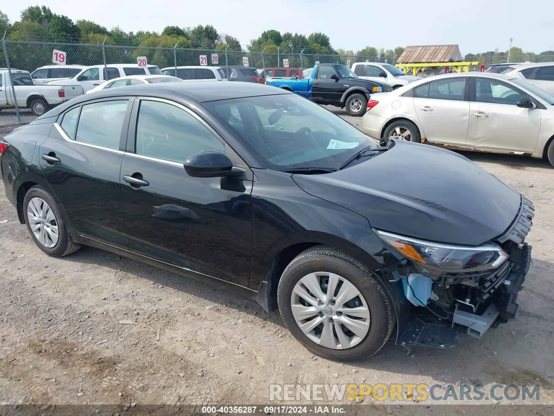 1 Photograph of a damaged car 3N1AB8BV5RY343933 NISSAN SENTRA 2024