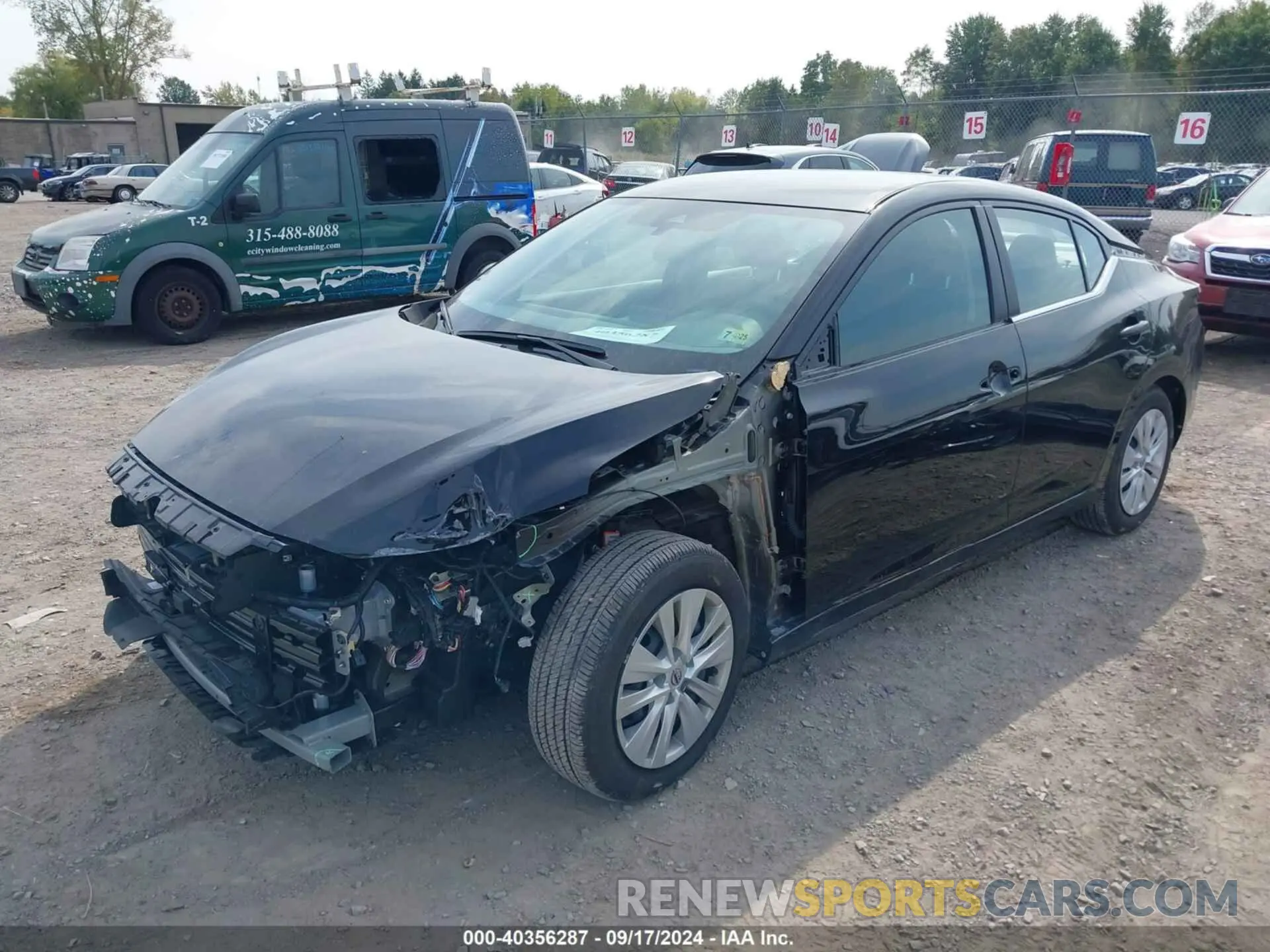2 Photograph of a damaged car 3N1AB8BV5RY343933 NISSAN SENTRA 2024