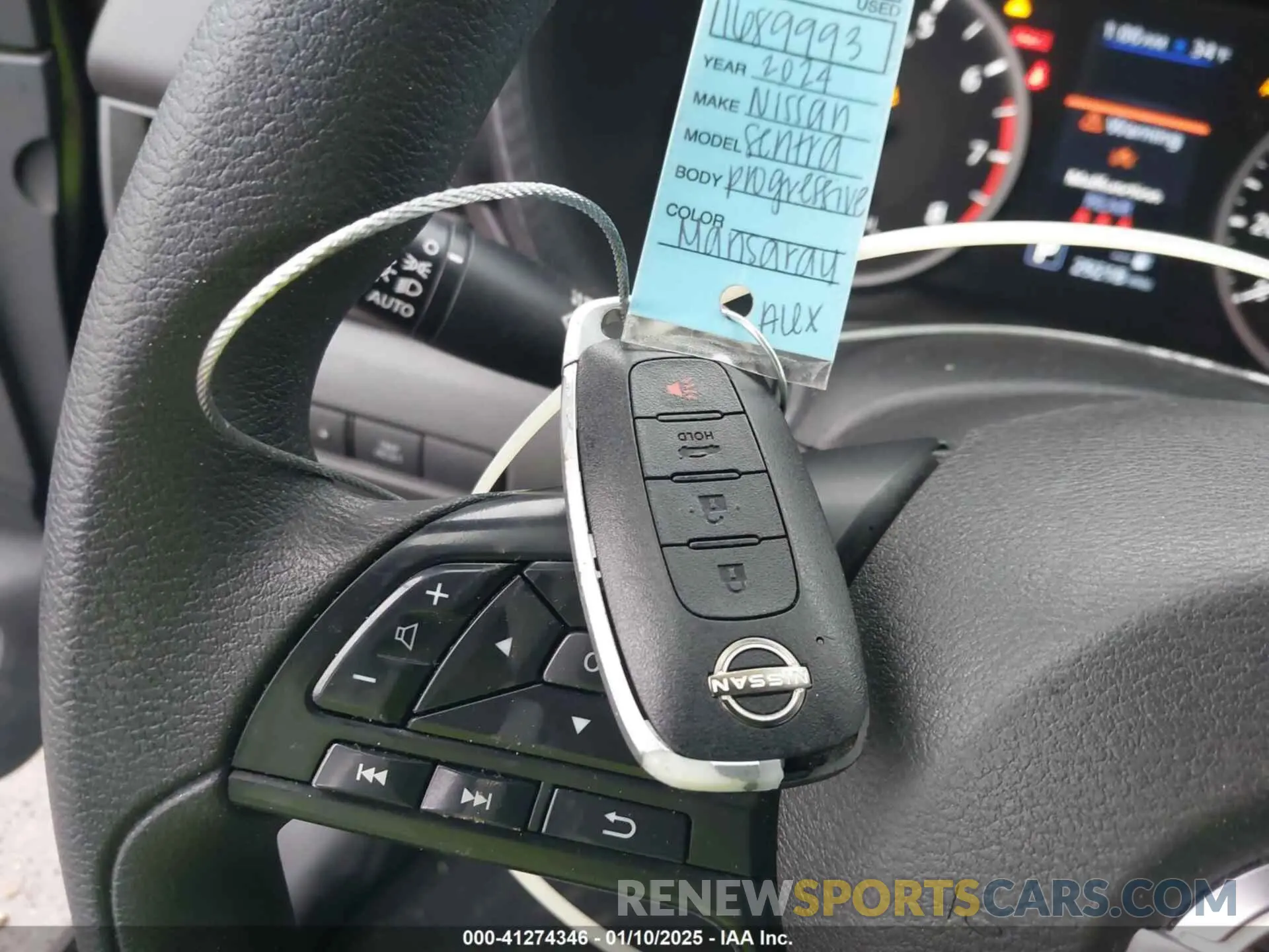 11 Photograph of a damaged car 3N1AB8BV6RY212171 NISSAN SENTRA 2024