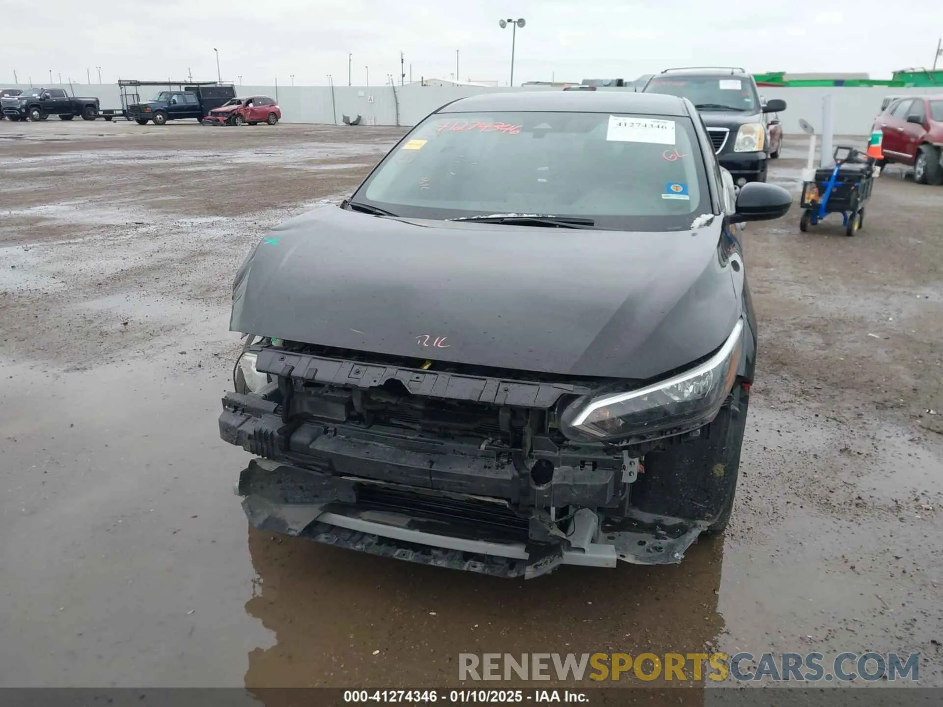 13 Photograph of a damaged car 3N1AB8BV6RY212171 NISSAN SENTRA 2024