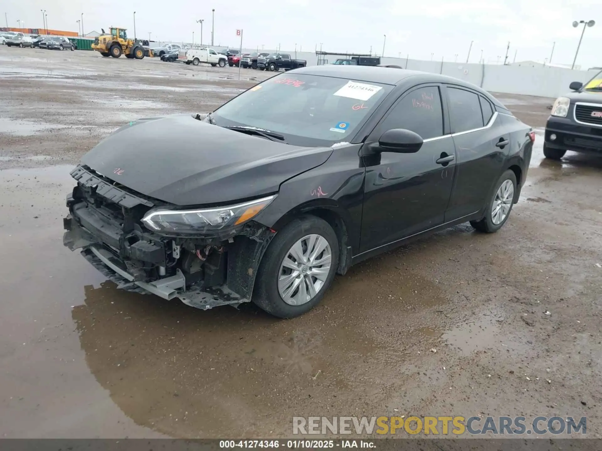 2 Photograph of a damaged car 3N1AB8BV6RY212171 NISSAN SENTRA 2024