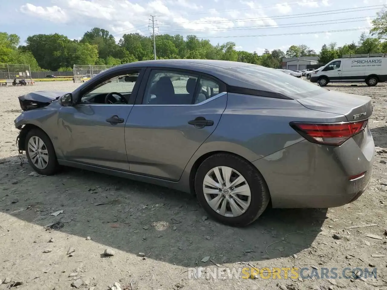 2 Photograph of a damaged car 3N1AB8BV6RY219511 NISSAN SENTRA 2024