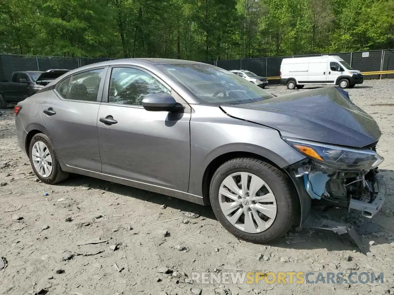 4 Photograph of a damaged car 3N1AB8BV6RY219511 NISSAN SENTRA 2024