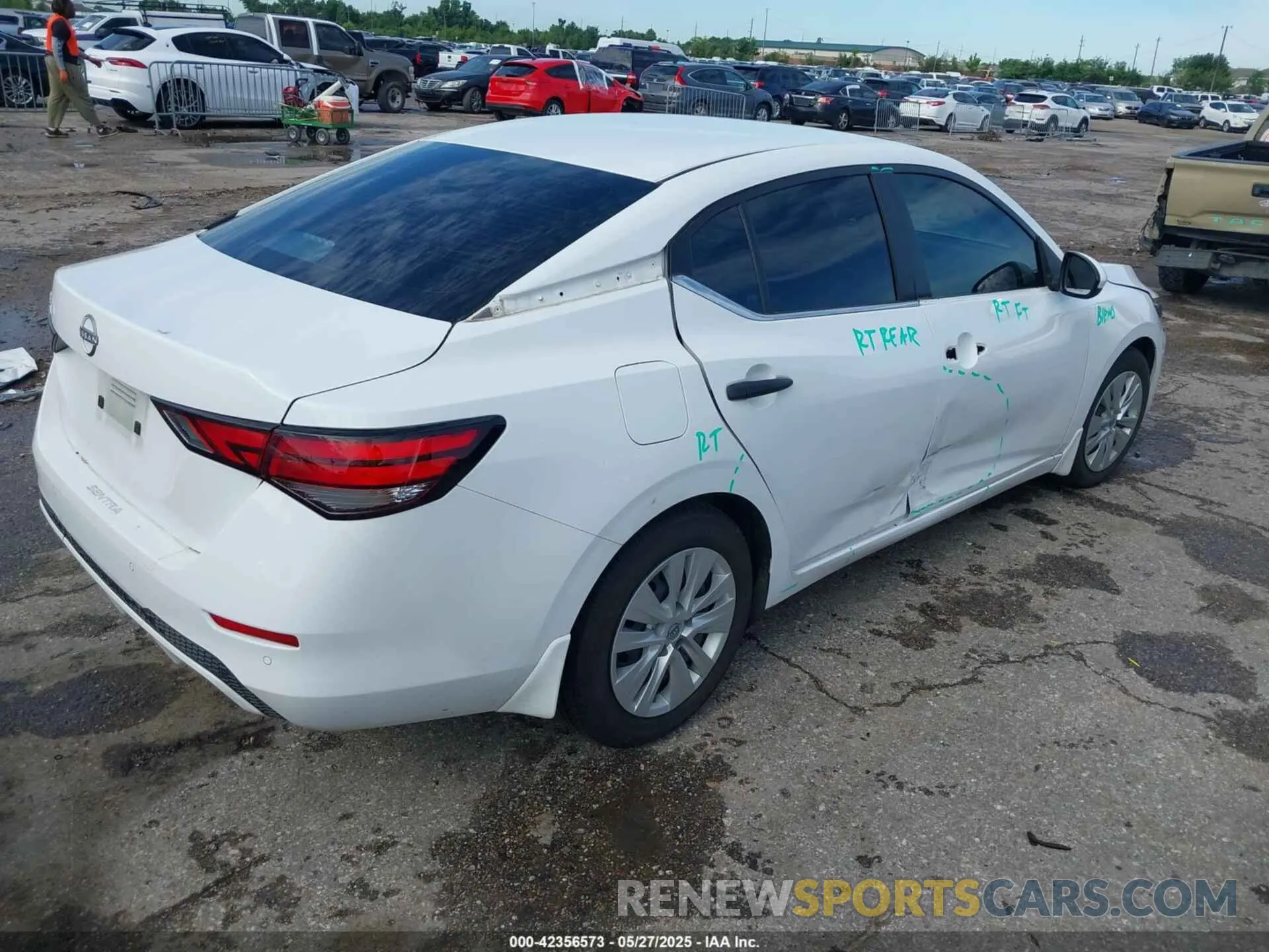 4 Photograph of a damaged car 3N1AB8BV6RY221274 NISSAN SENTRA 2024
