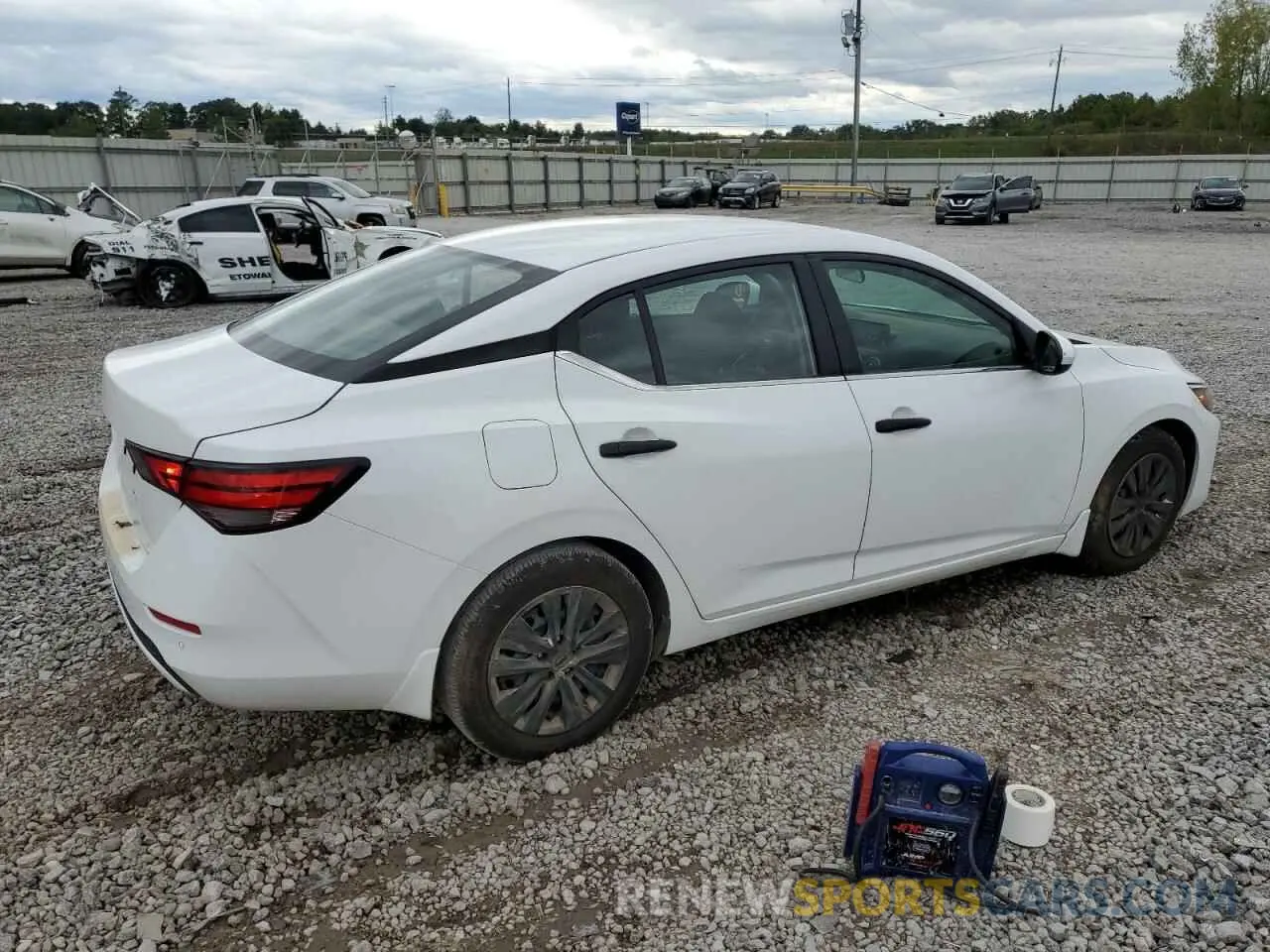3 Photograph of a damaged car 3N1AB8BV6RY242626 NISSAN SENTRA 2024