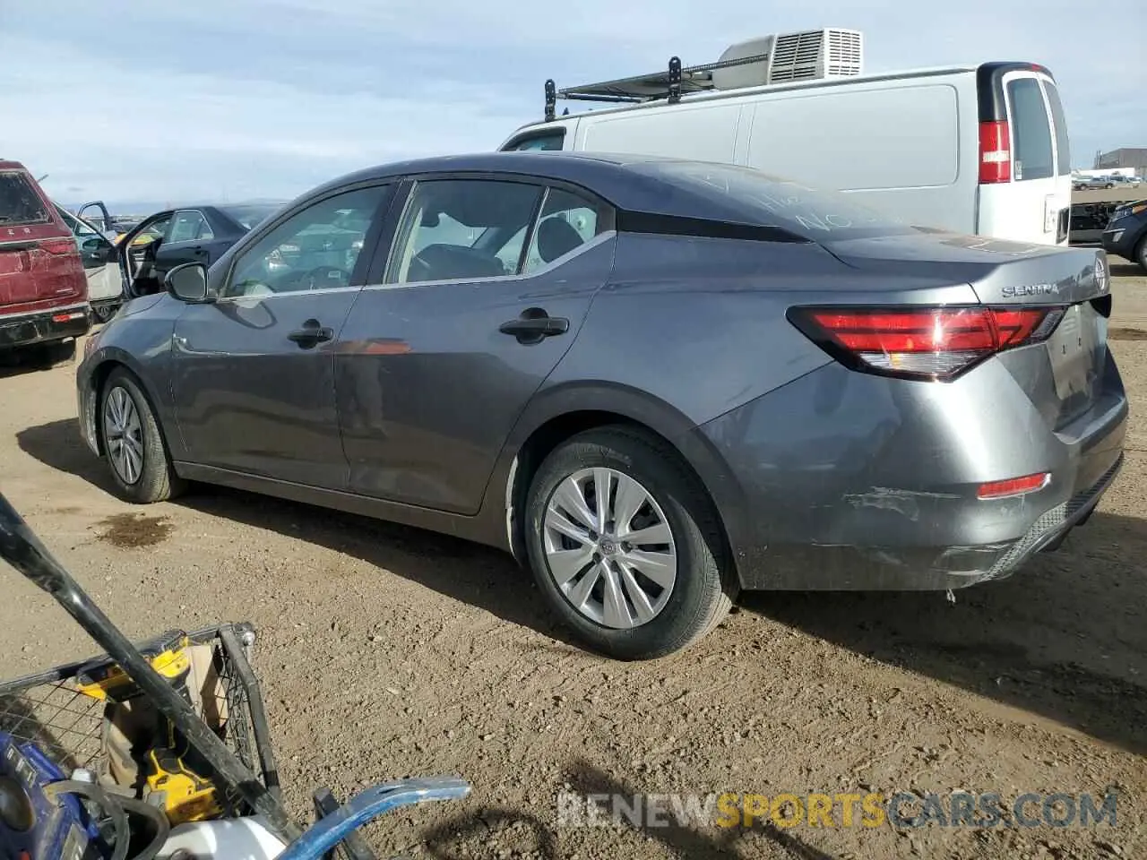 2 Photograph of a damaged car 3N1AB8BV6RY267669 NISSAN SENTRA 2024