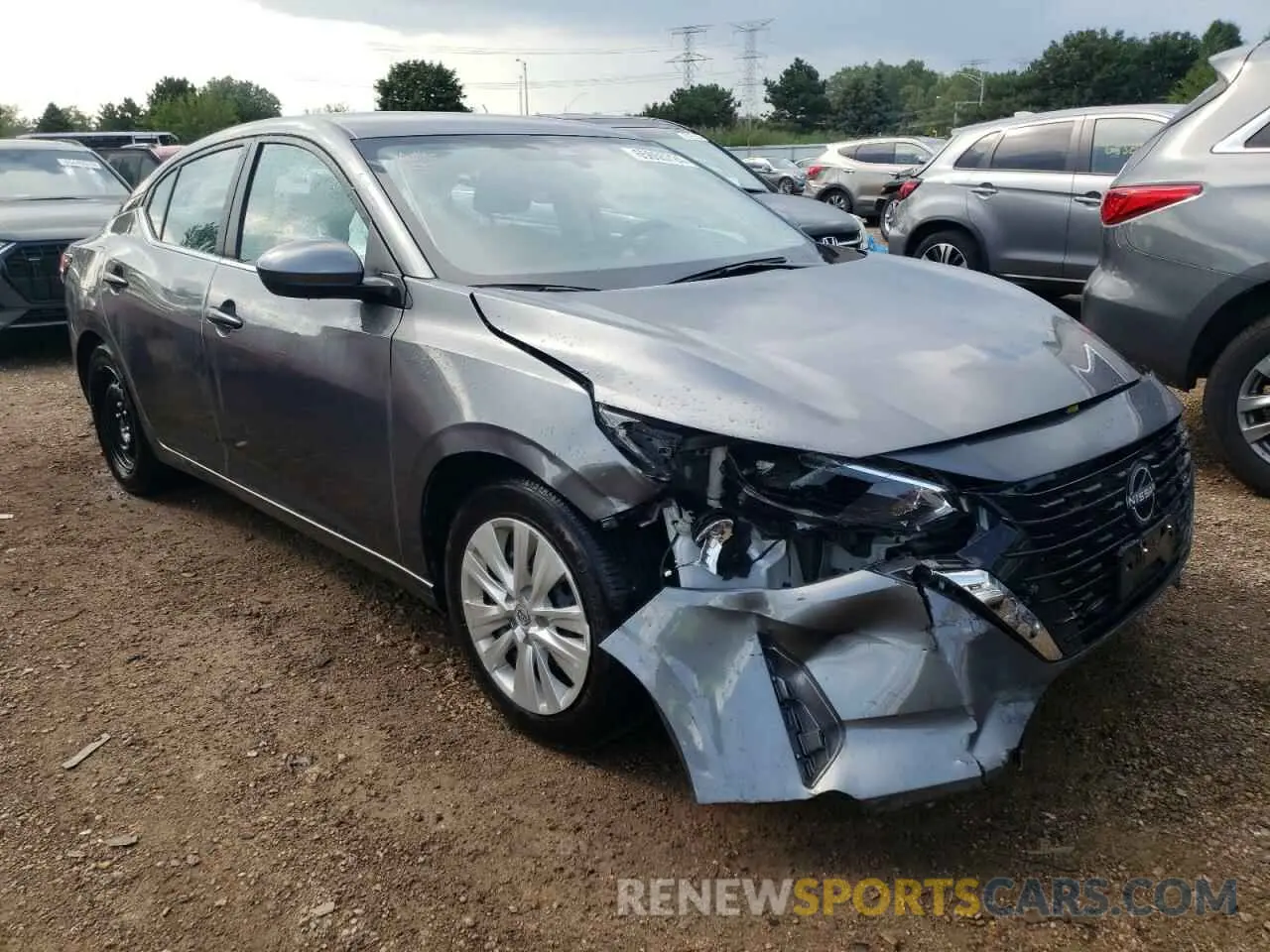 4 Photograph of a damaged car 3N1AB8BV6RY270880 NISSAN SENTRA 2024