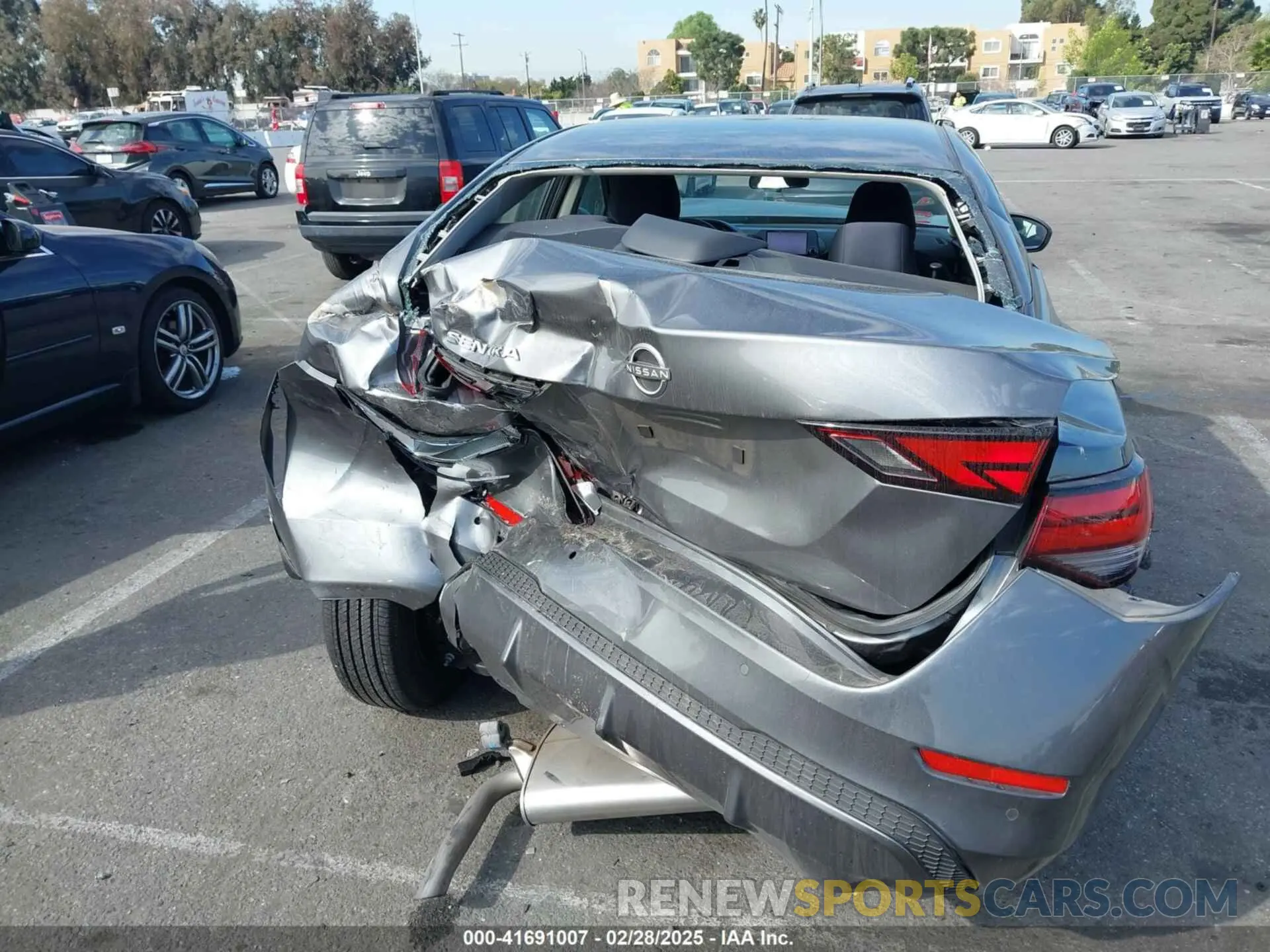 16 Photograph of a damaged car 3N1AB8BV6RY275240 NISSAN SENTRA 2024