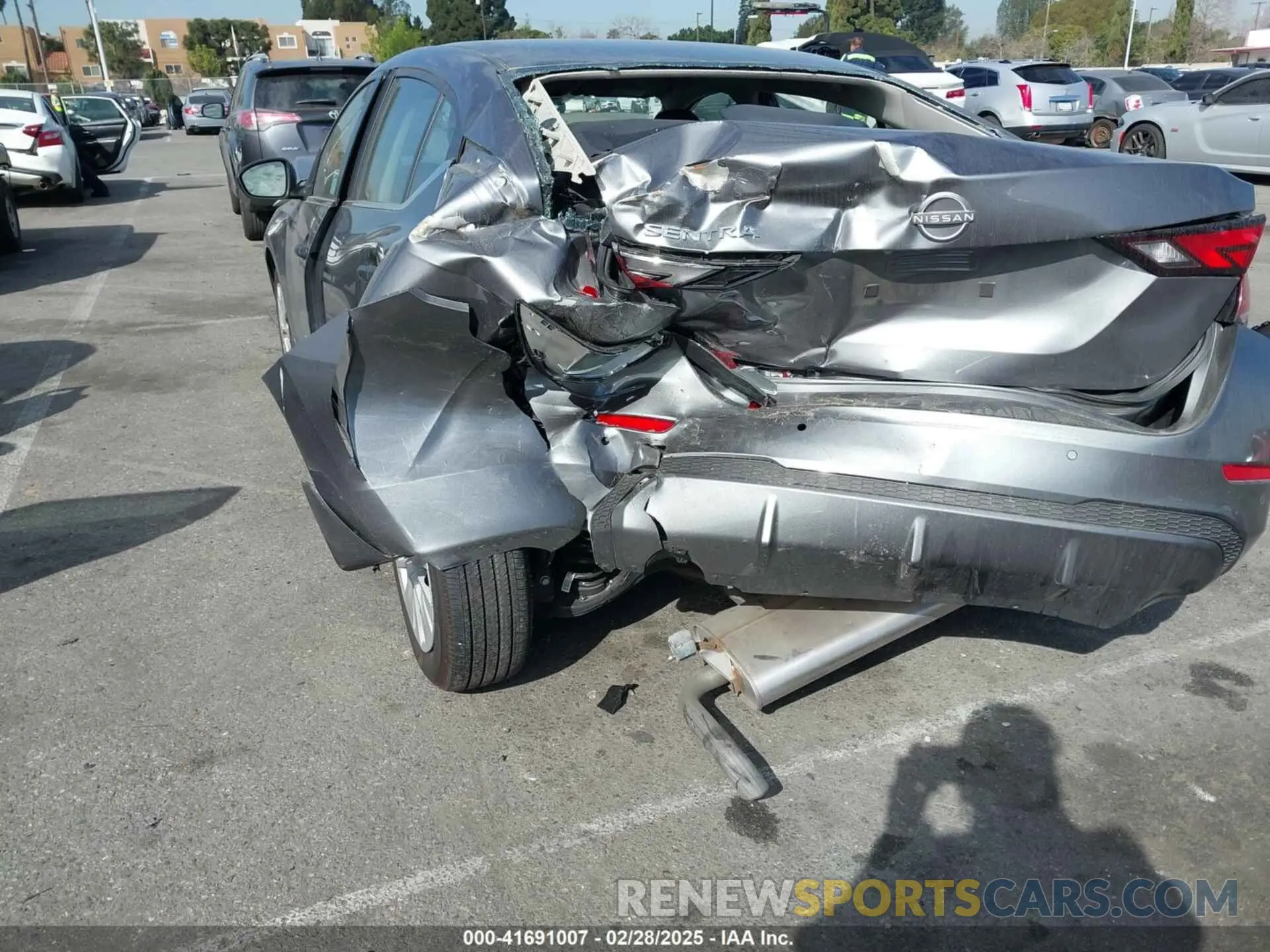17 Photograph of a damaged car 3N1AB8BV6RY275240 NISSAN SENTRA 2024