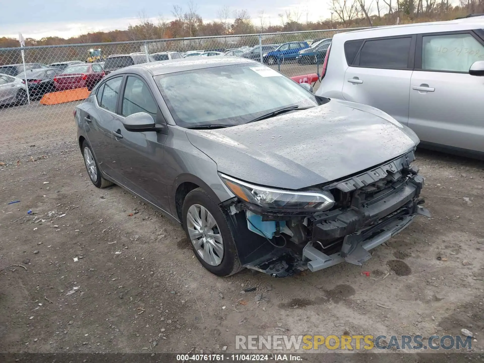 1 Photograph of a damaged car 3N1AB8BV6RY282169 NISSAN SENTRA 2024
