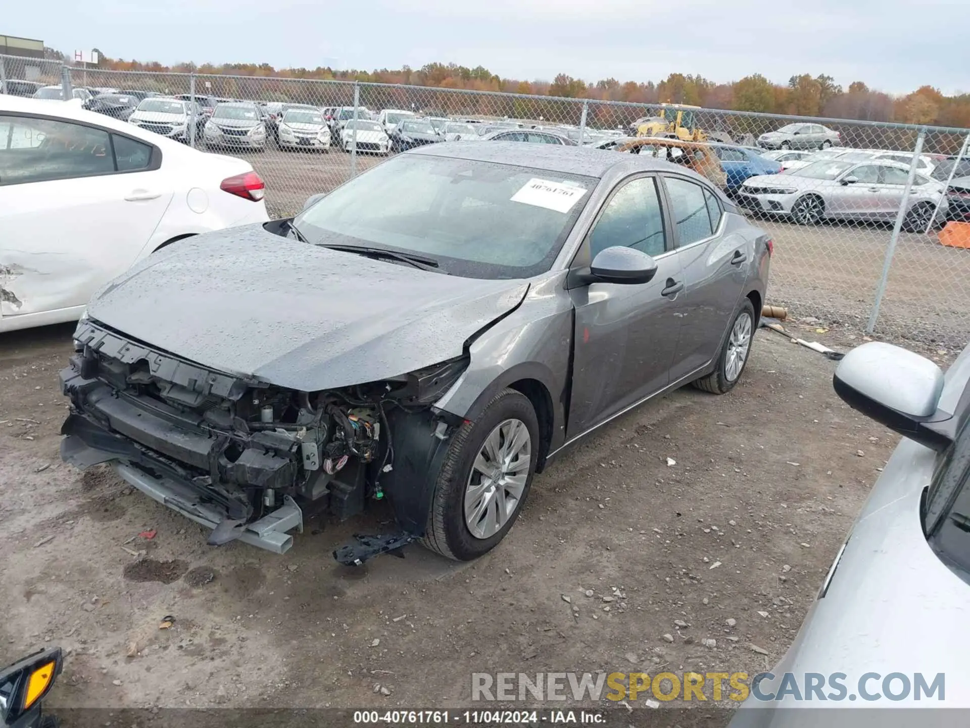 2 Photograph of a damaged car 3N1AB8BV6RY282169 NISSAN SENTRA 2024