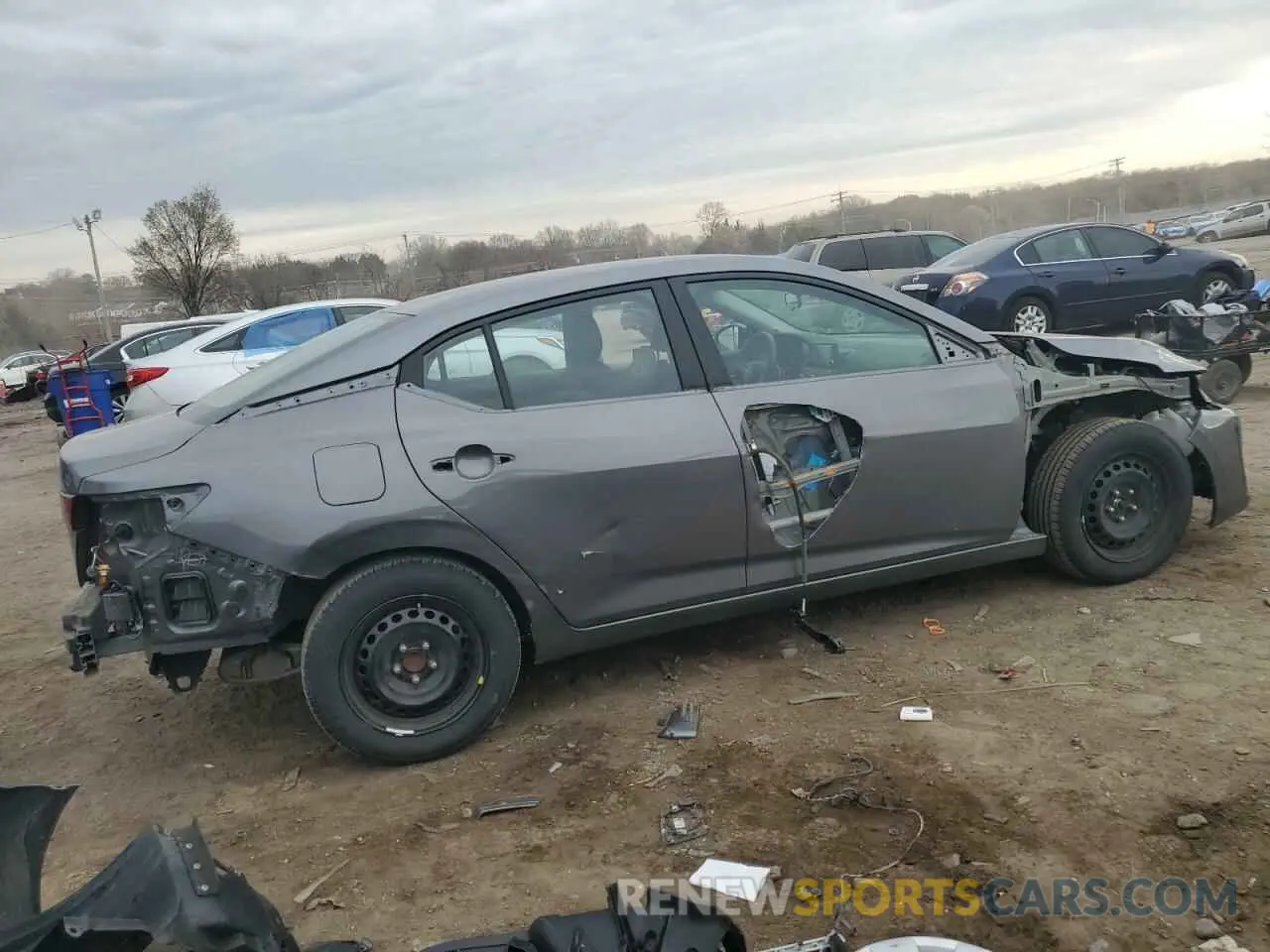 3 Photograph of a damaged car 3N1AB8BV6RY288487 NISSAN SENTRA 2024