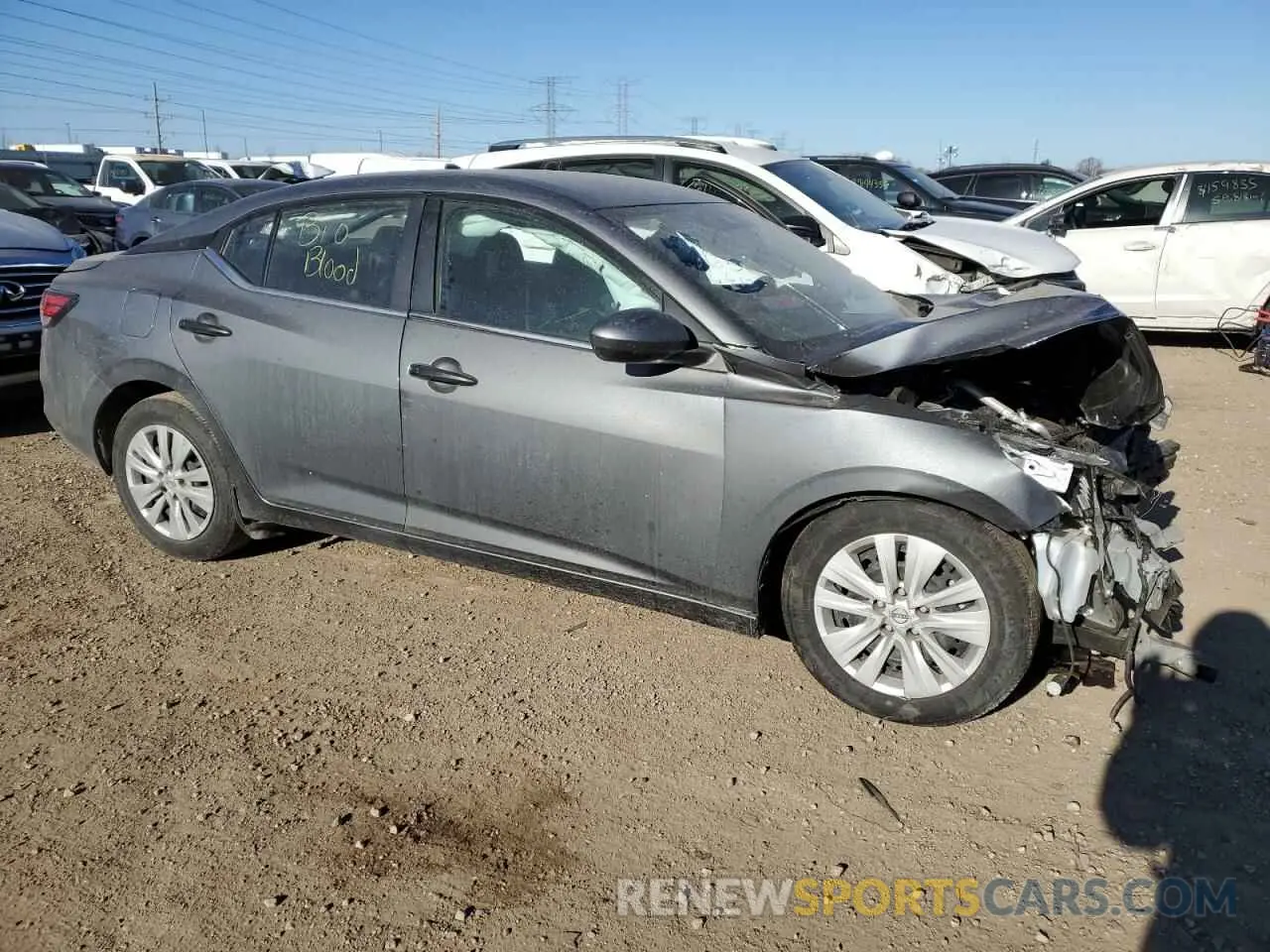 4 Photograph of a damaged car 3N1AB8BV6RY288716 NISSAN SENTRA 2024