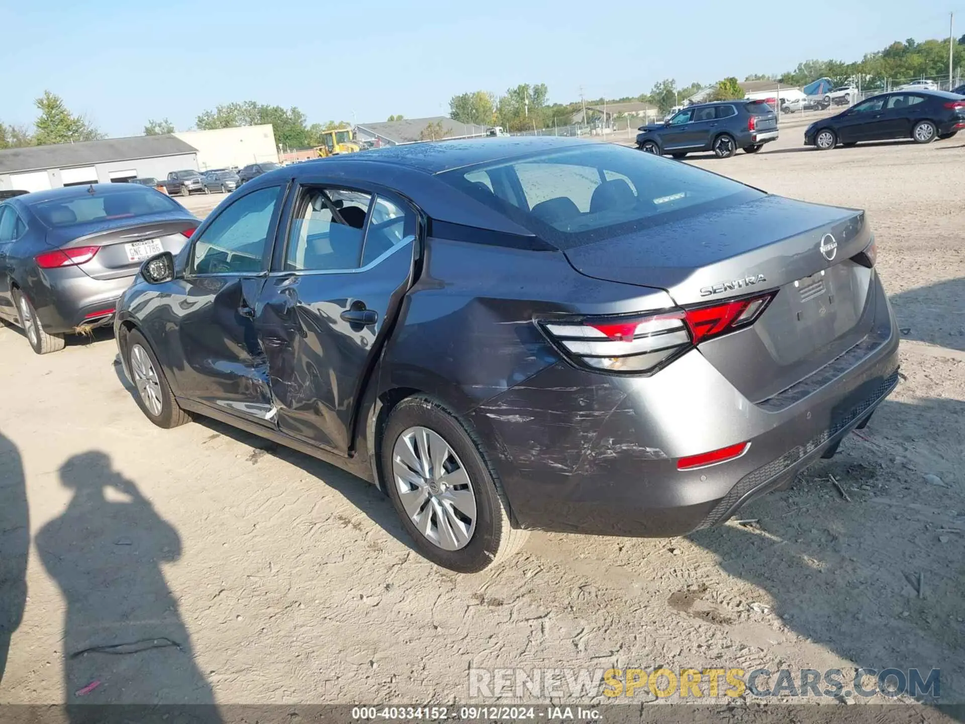 3 Photograph of a damaged car 3N1AB8BV6RY290207 NISSAN SENTRA 2024