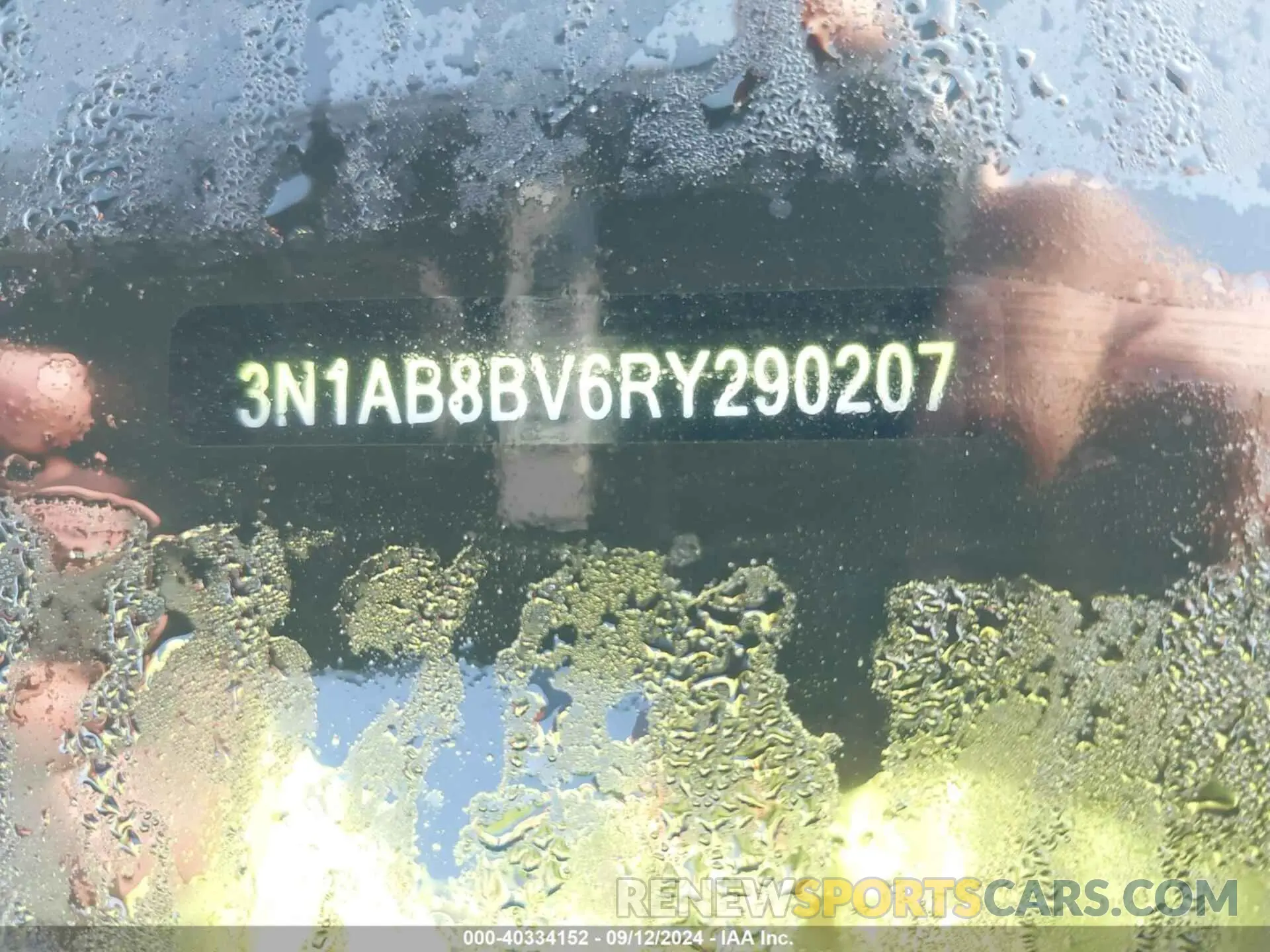 9 Photograph of a damaged car 3N1AB8BV6RY290207 NISSAN SENTRA 2024