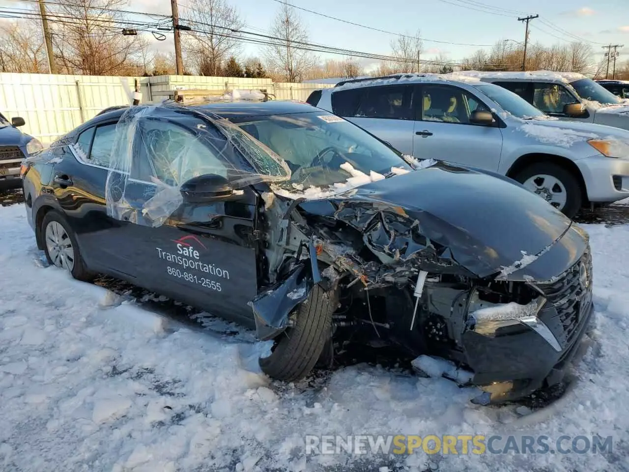 4 Photograph of a damaged car 3N1AB8BV6RY296833 NISSAN SENTRA 2024