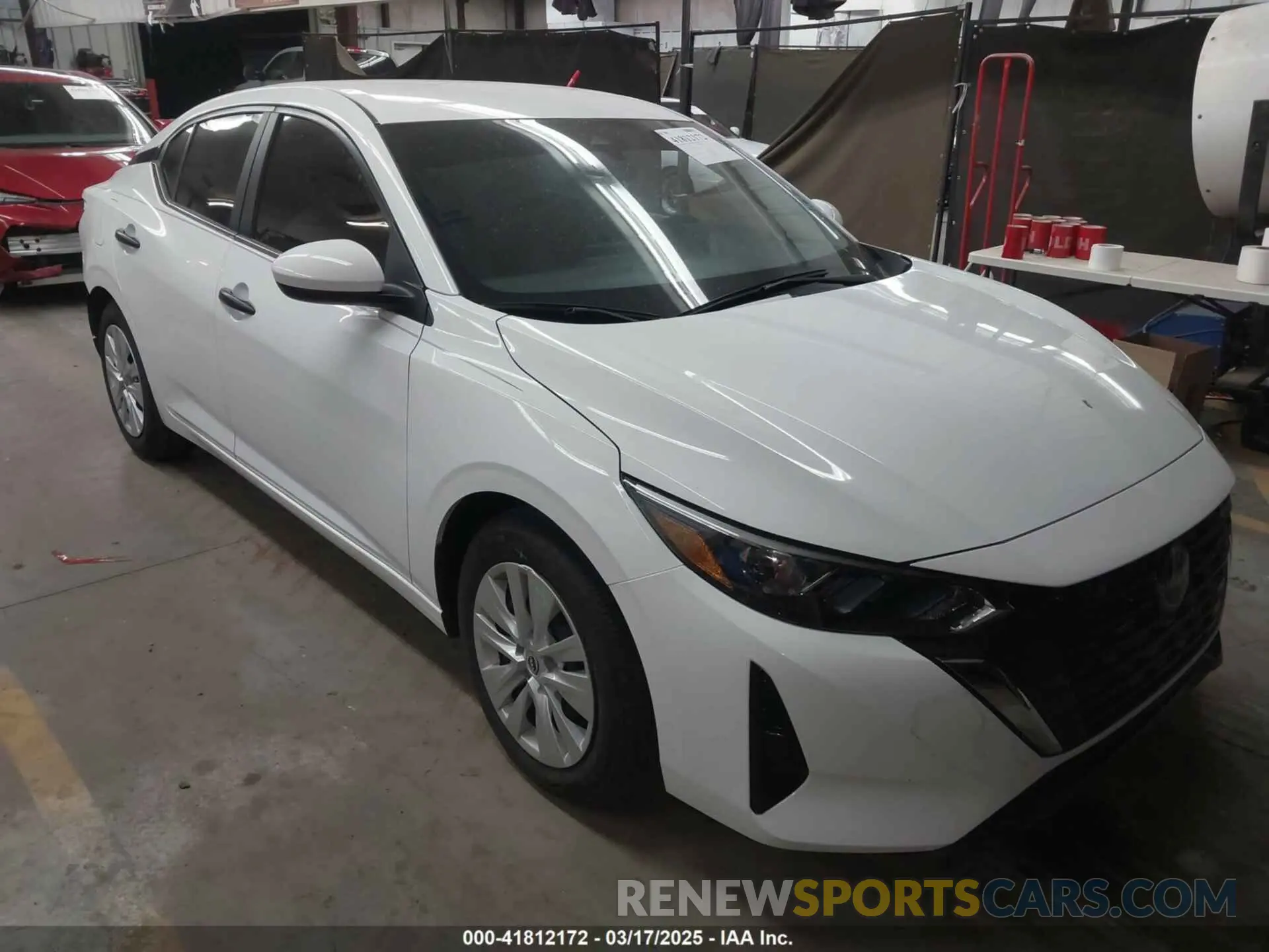 1 Photograph of a damaged car 3N1AB8BV6RY299487 NISSAN SENTRA 2024