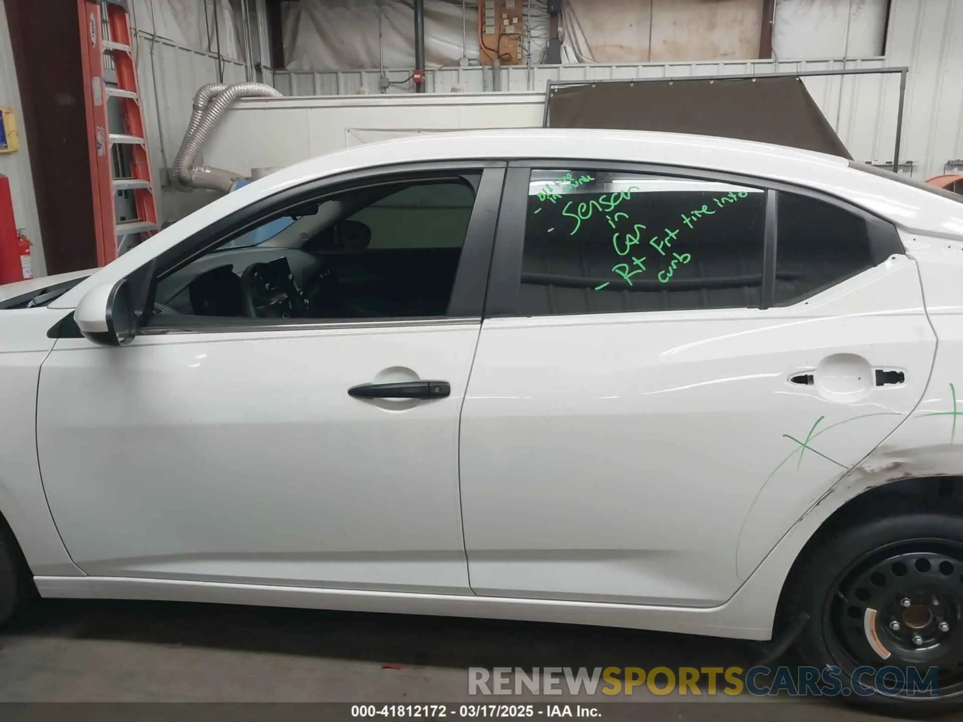 15 Photograph of a damaged car 3N1AB8BV6RY299487 NISSAN SENTRA 2024