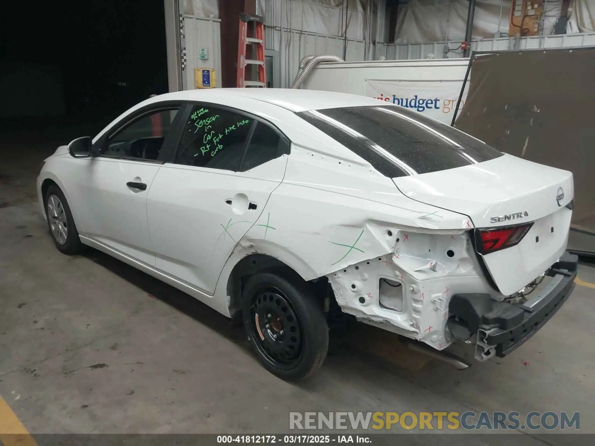 3 Photograph of a damaged car 3N1AB8BV6RY299487 NISSAN SENTRA 2024