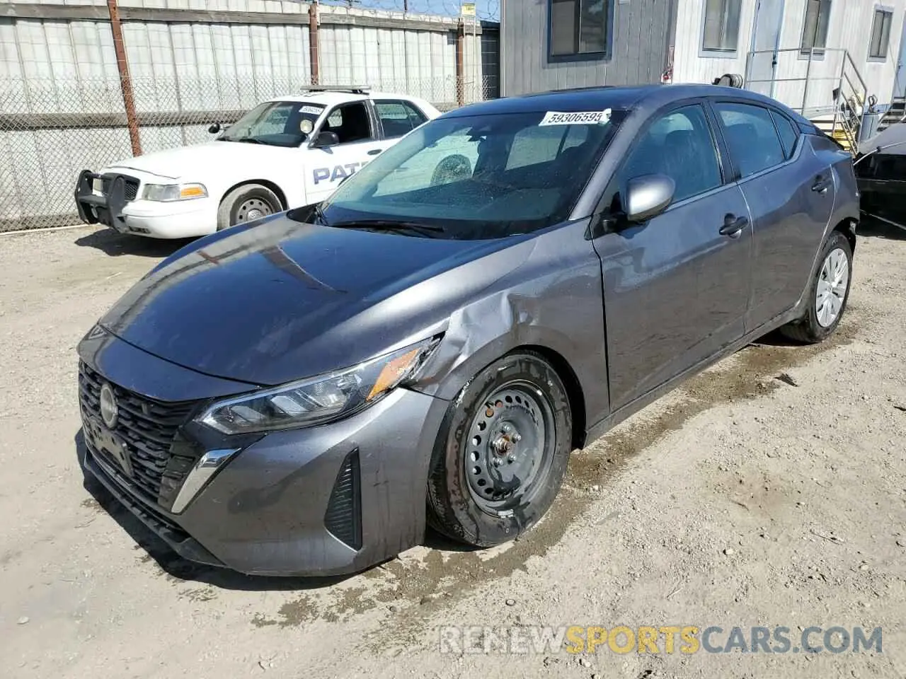 1 Photograph of a damaged car 3N1AB8BV6RY303974 NISSAN SENTRA 2024