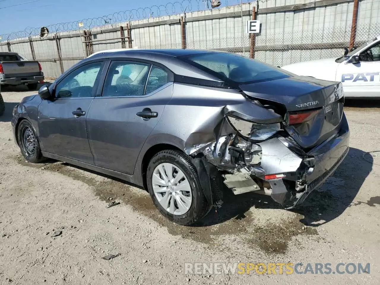 2 Photograph of a damaged car 3N1AB8BV6RY303974 NISSAN SENTRA 2024