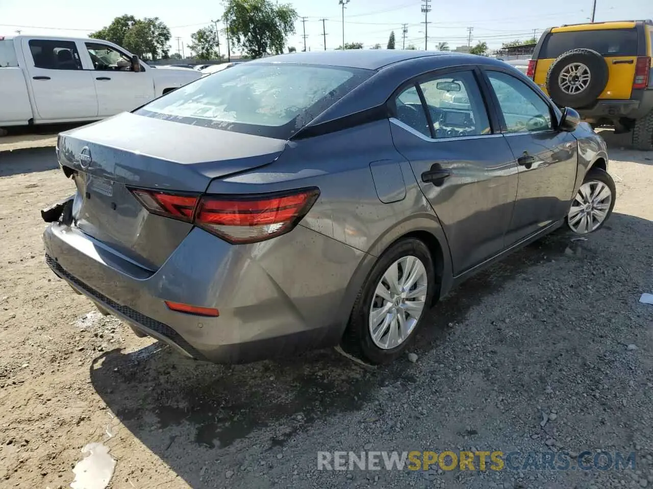 3 Photograph of a damaged car 3N1AB8BV6RY303974 NISSAN SENTRA 2024