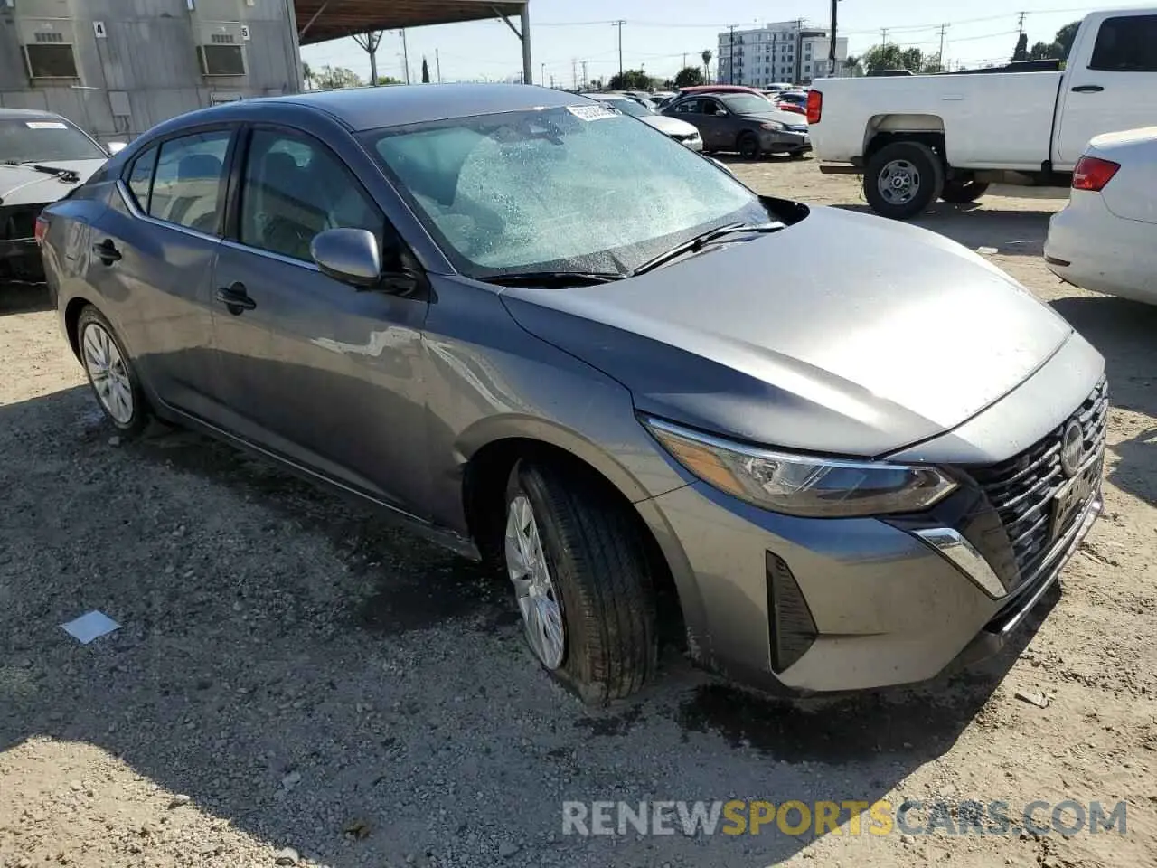 4 Photograph of a damaged car 3N1AB8BV6RY303974 NISSAN SENTRA 2024
