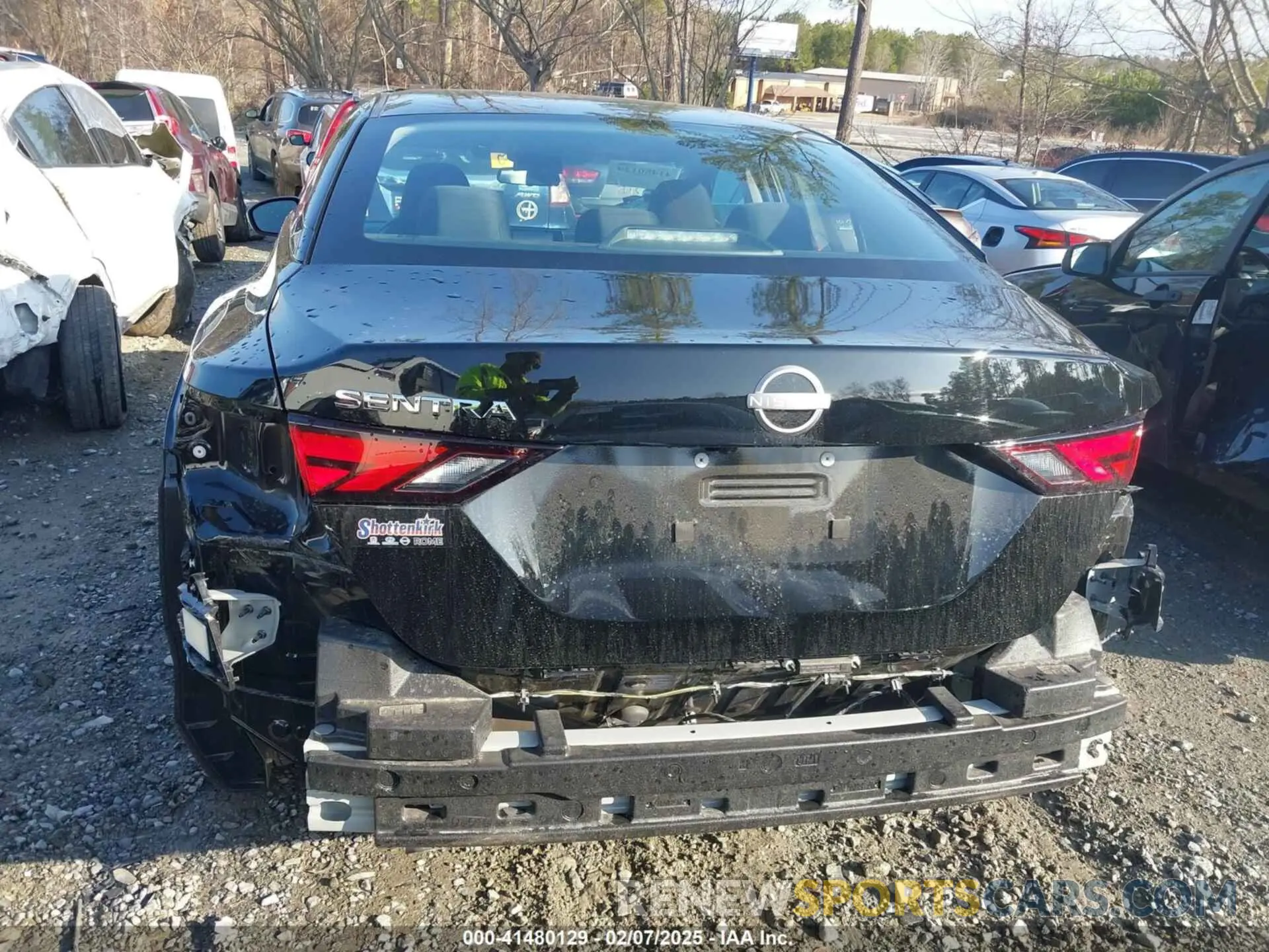 16 Photograph of a damaged car 3N1AB8BV6RY319530 NISSAN SENTRA 2024