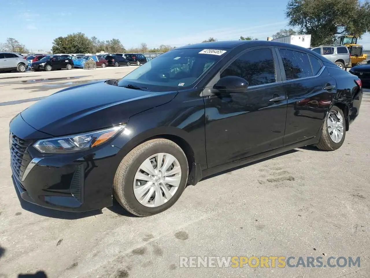 1 Photograph of a damaged car 3N1AB8BV6RY334870 NISSAN SENTRA 2024