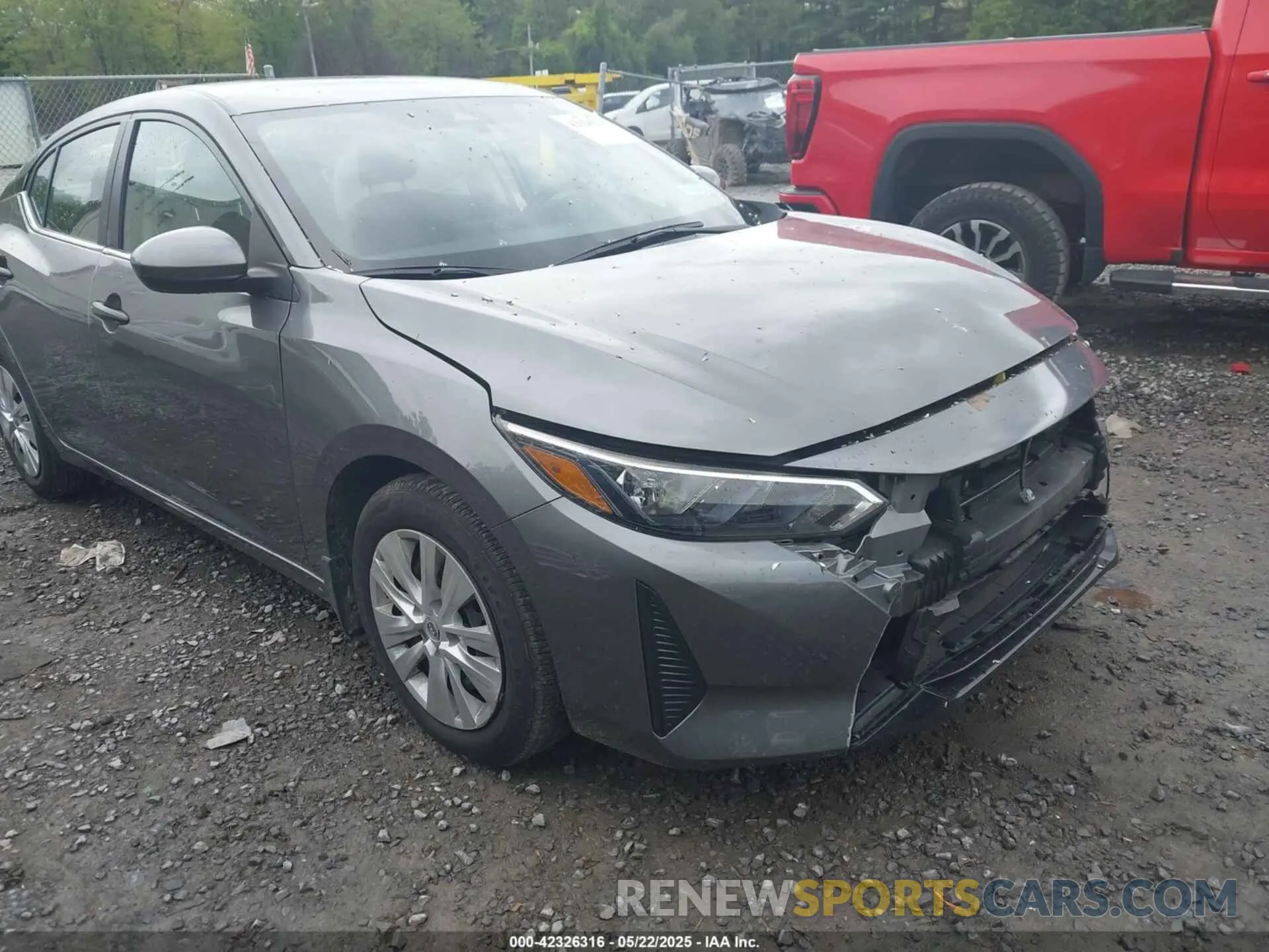 1 Photograph of a damaged car 3N1AB8BV6RY380005 NISSAN SENTRA 2024