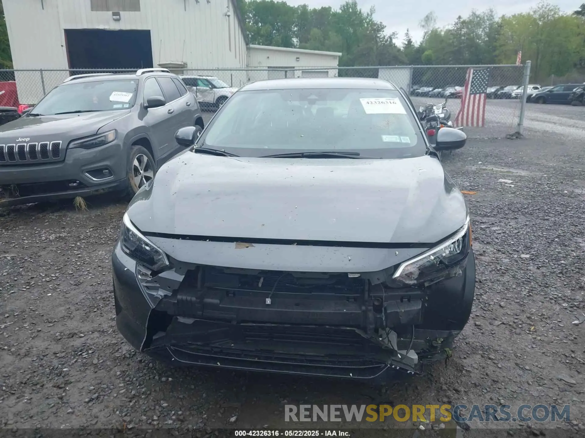 11 Photograph of a damaged car 3N1AB8BV6RY380005 NISSAN SENTRA 2024