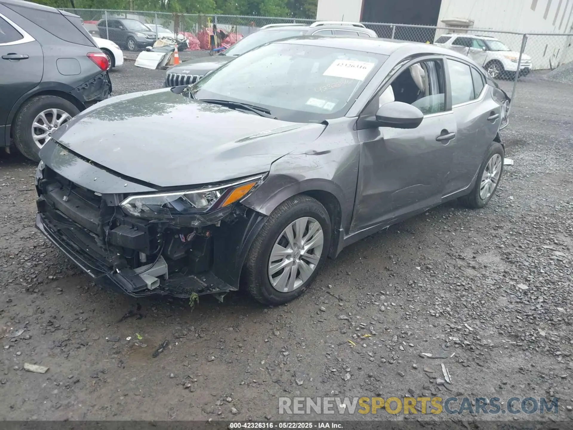 2 Photograph of a damaged car 3N1AB8BV6RY380005 NISSAN SENTRA 2024
