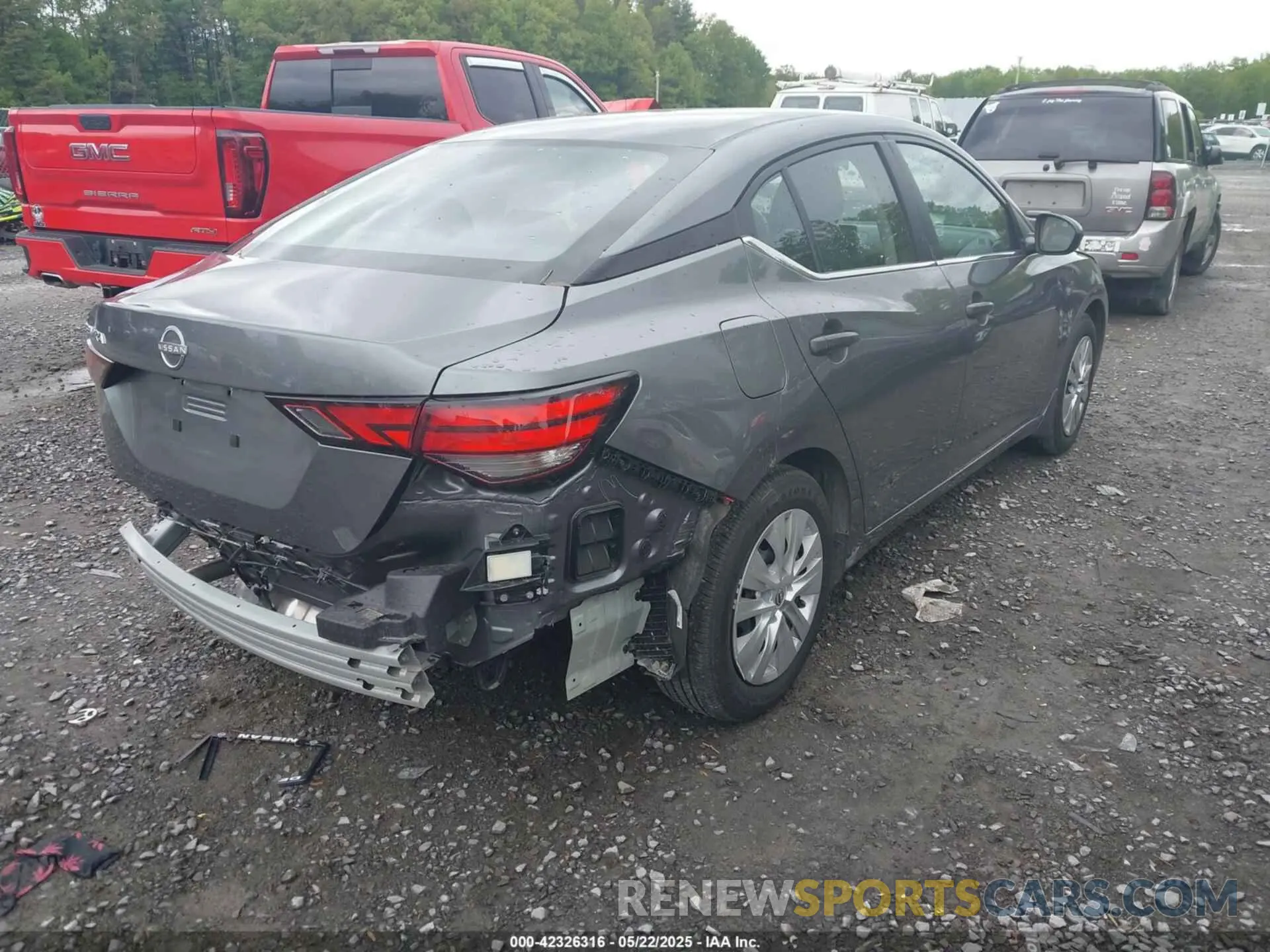 4 Photograph of a damaged car 3N1AB8BV6RY380005 NISSAN SENTRA 2024
