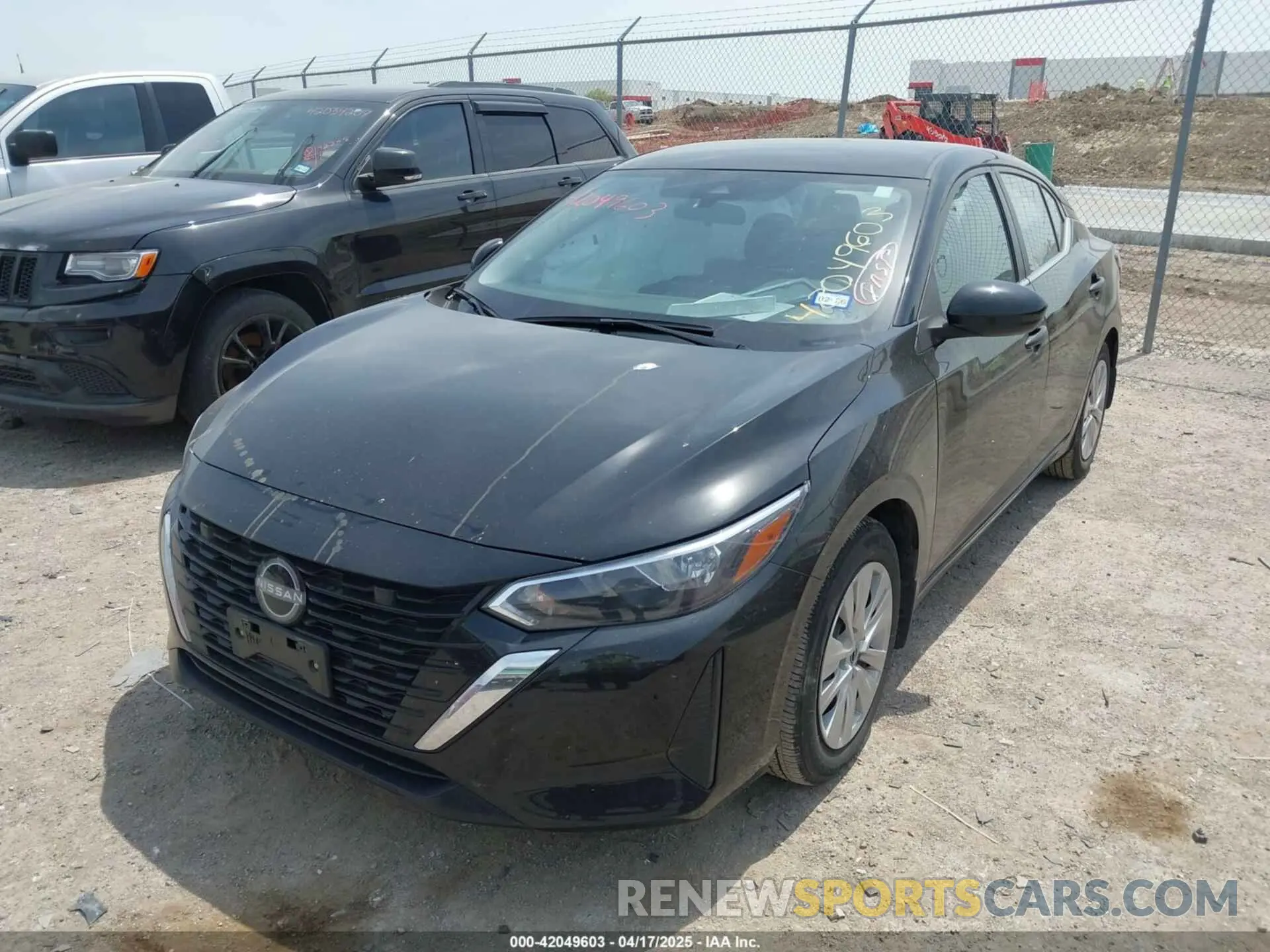 2 Photograph of a damaged car 3N1AB8BV7RY201065 NISSAN SENTRA 2024
