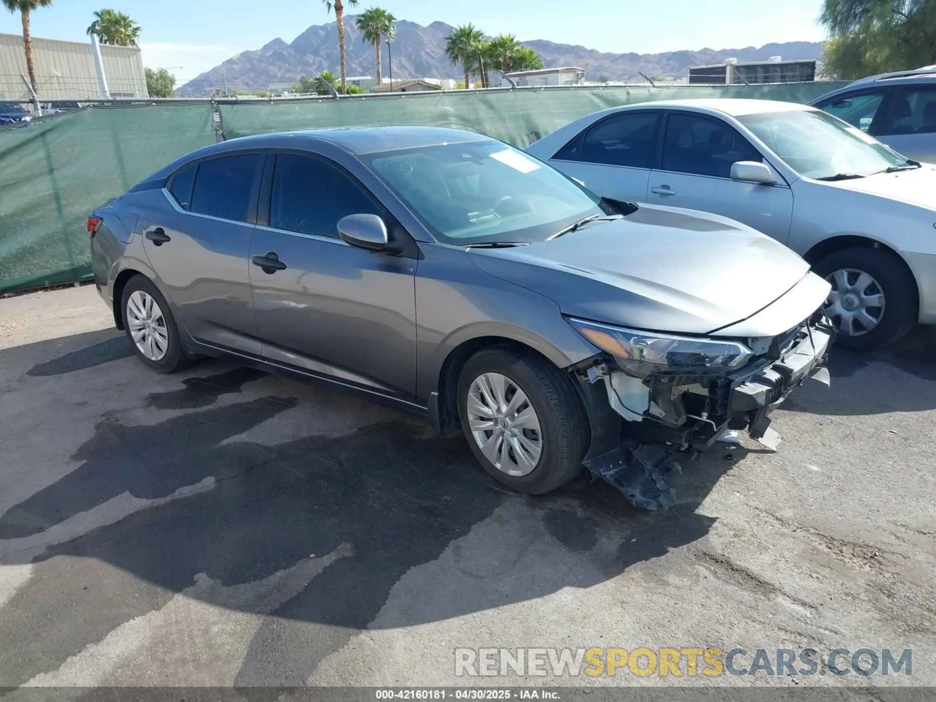 1 Photograph of a damaged car 3N1AB8BV7RY213751 NISSAN SENTRA 2024